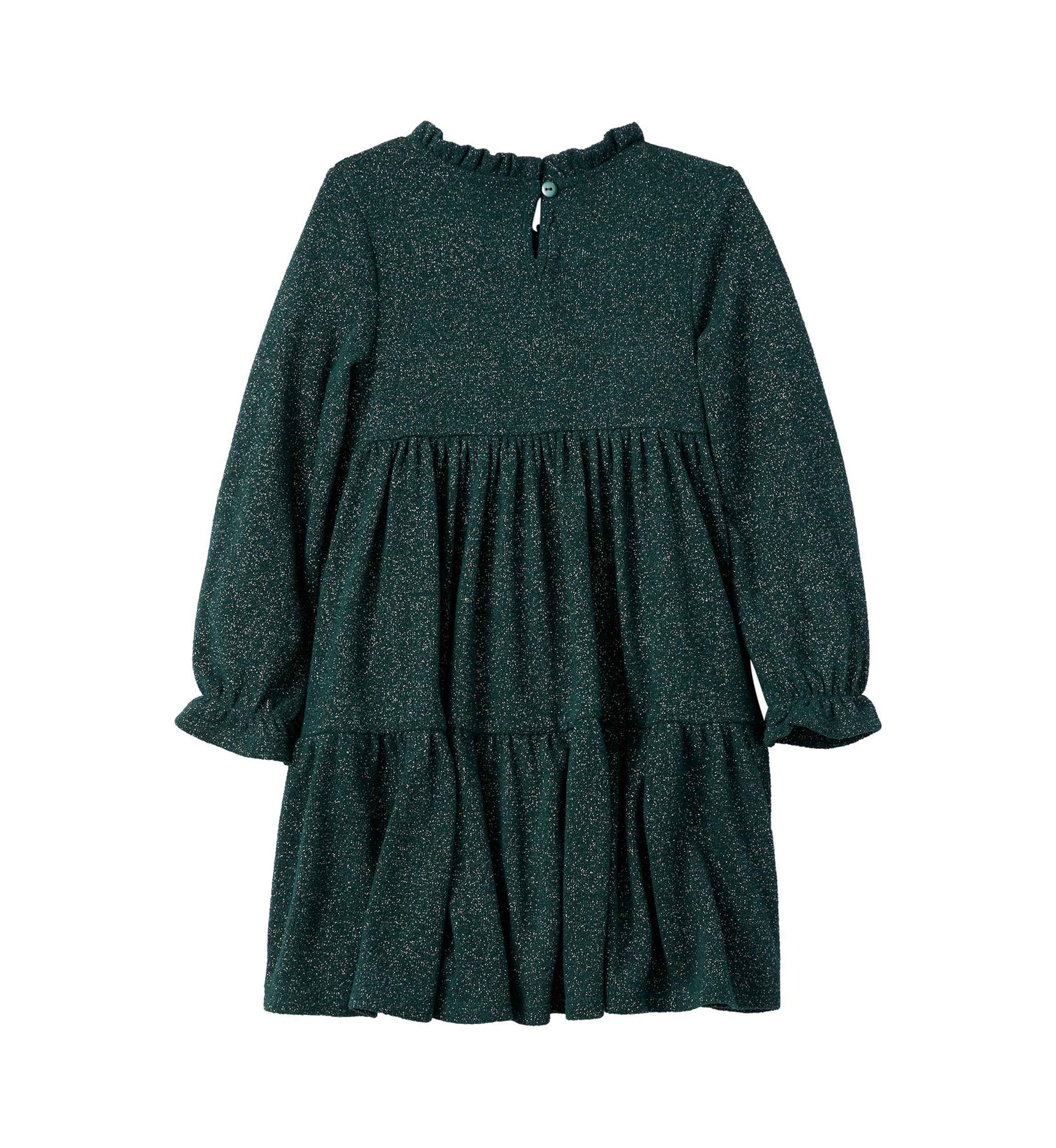 Girls 4-6x Glitter Knit Tiered Dress