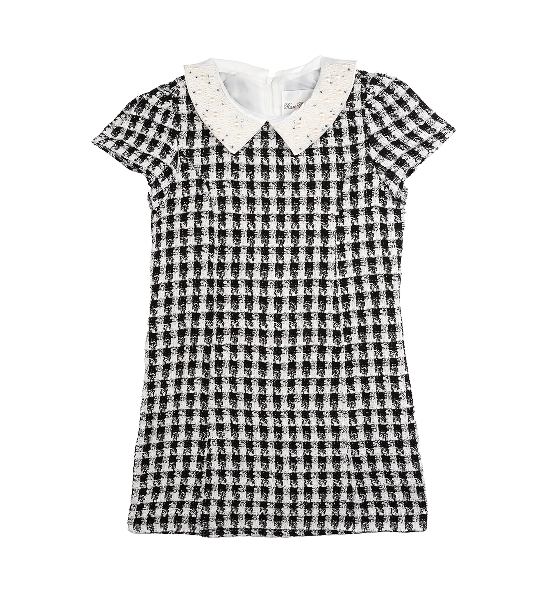 Girls 7-16 Bouclé Dress