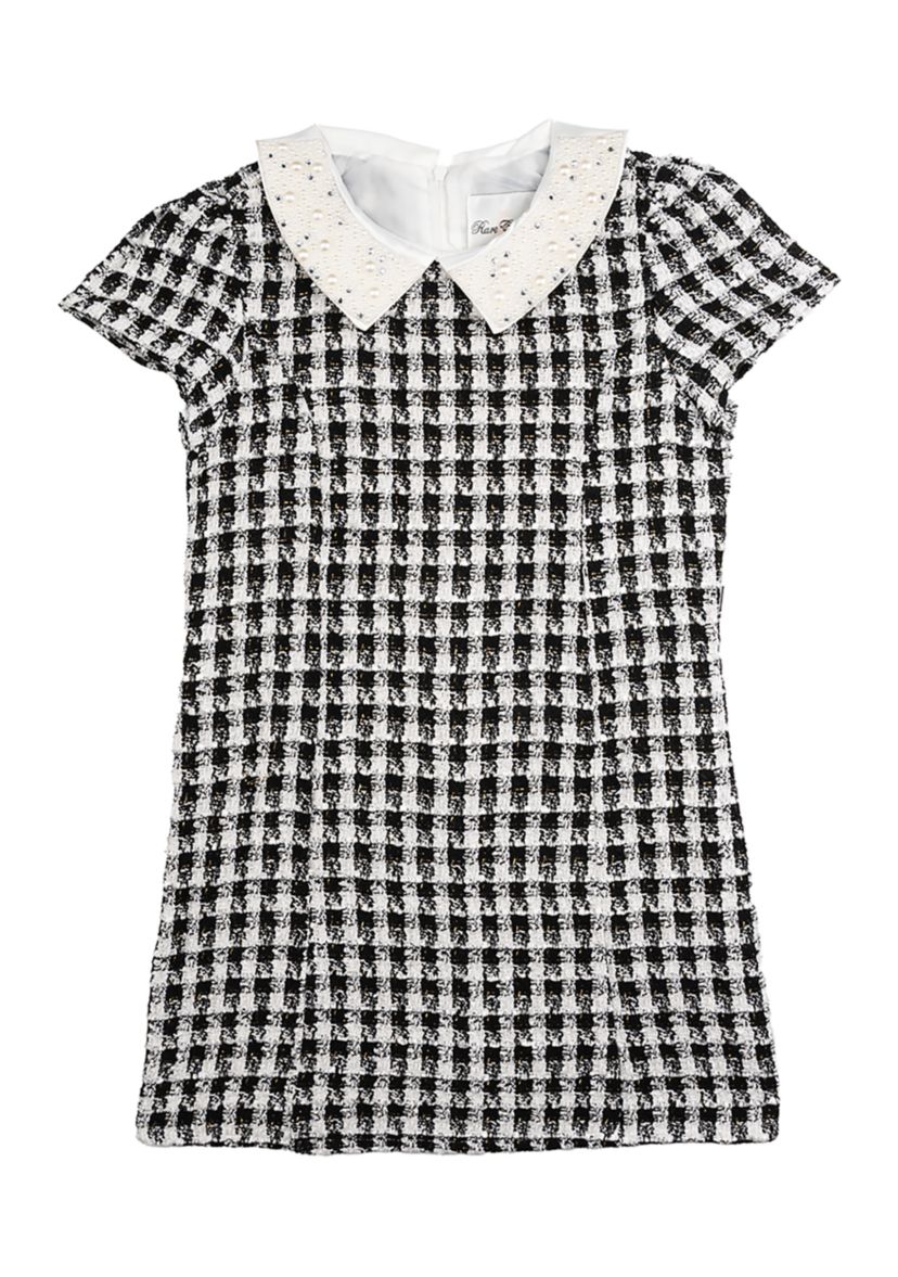 Girls 7-16 Bouclé Dress