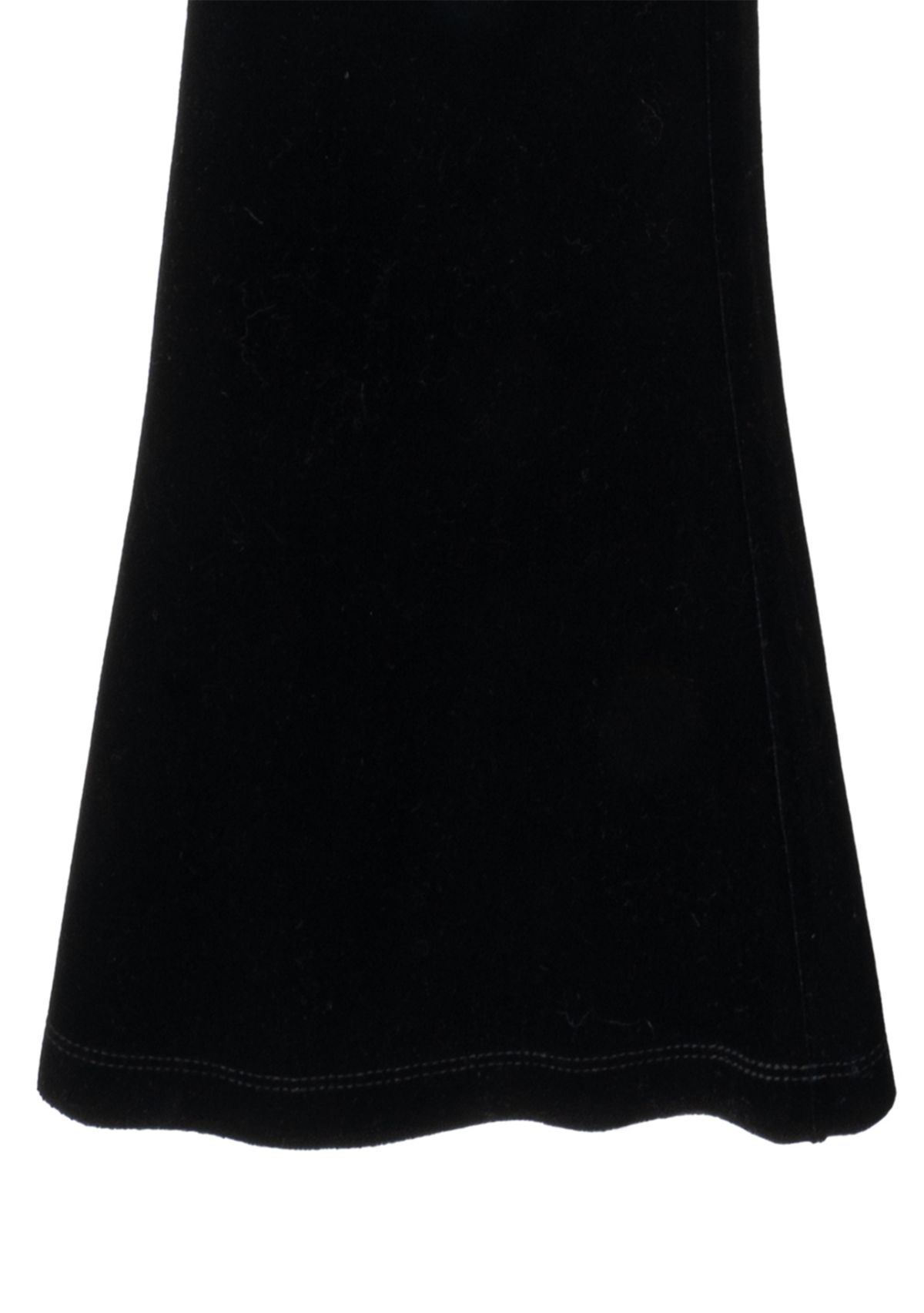 Girls 7-16 Smocked Babydoll Top and Velvet Pants Set