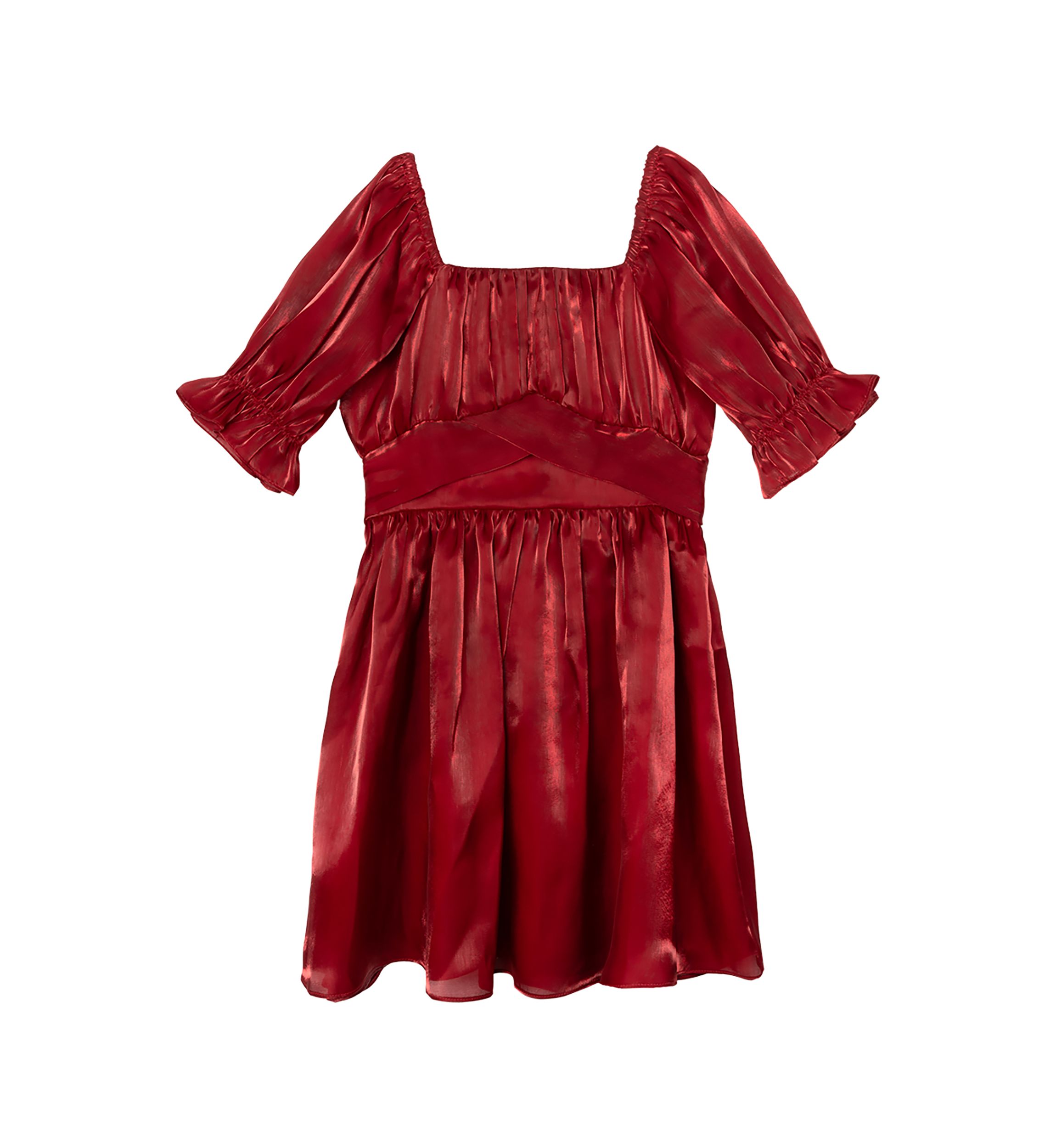 Girls 7-16 Shimmer Organza Dress