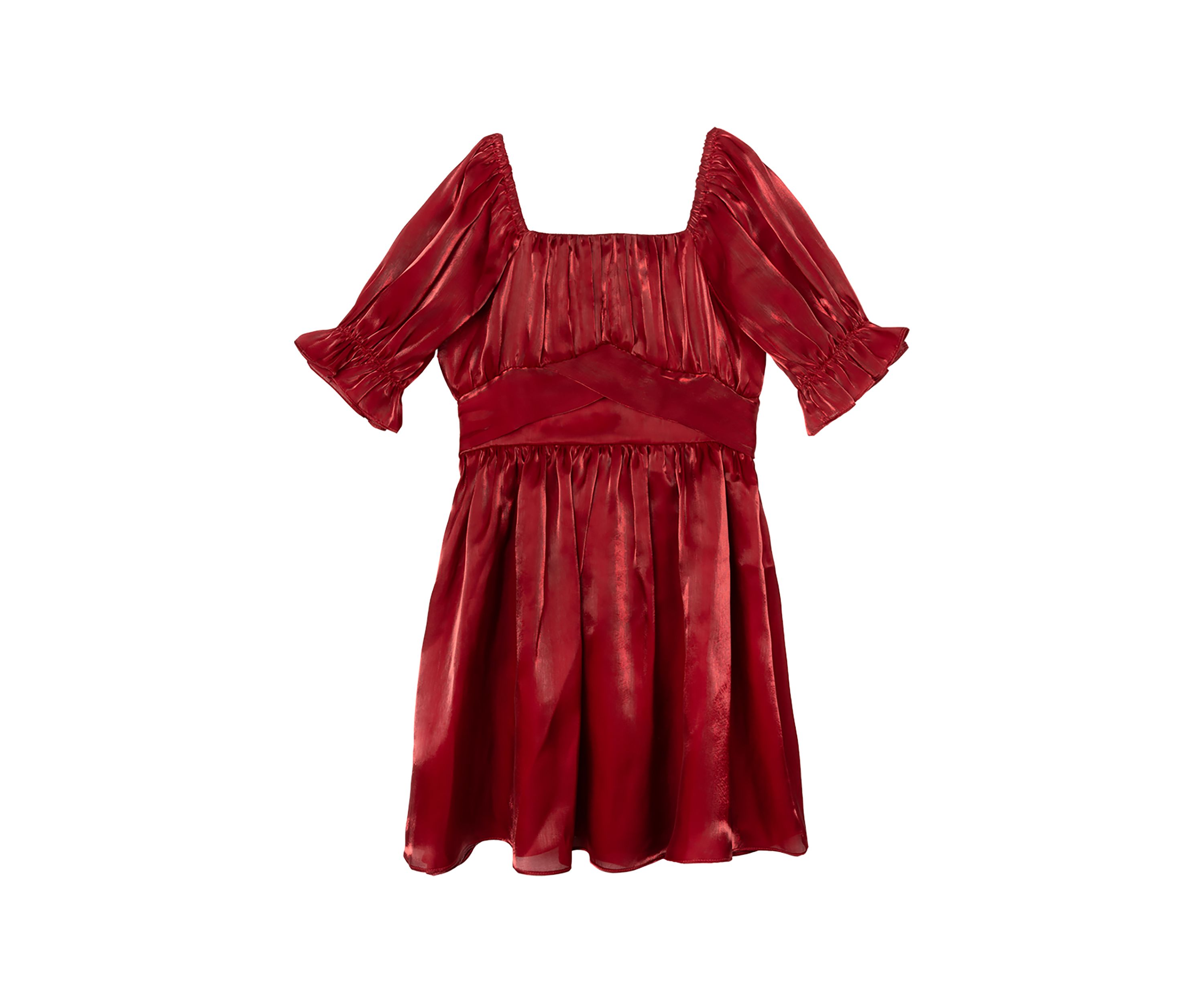 Girls 7-16 Shimmer Organza Dress