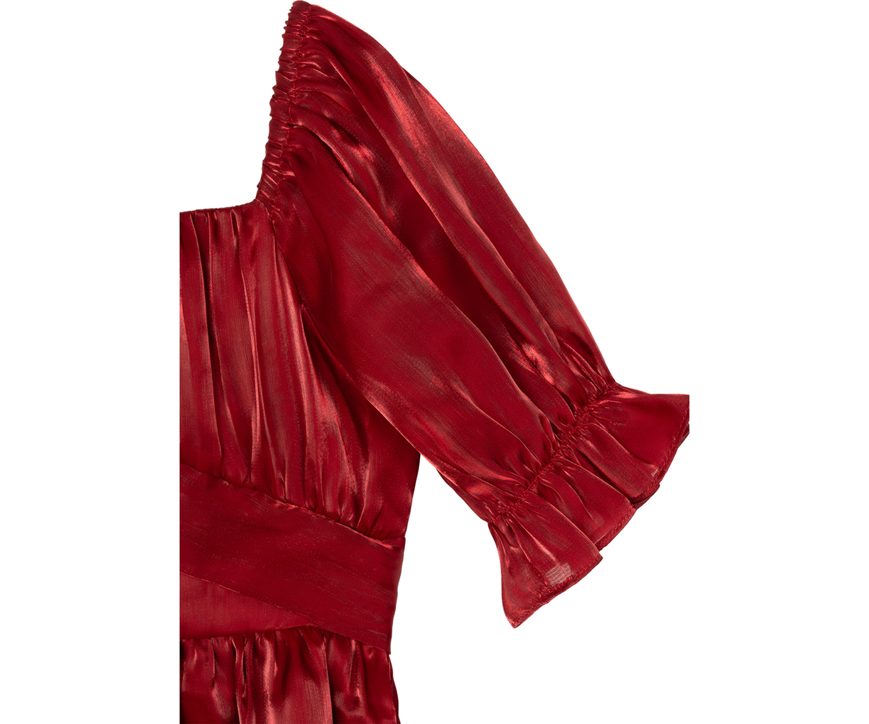 Girls 7-16 Shimmer Organza Dress