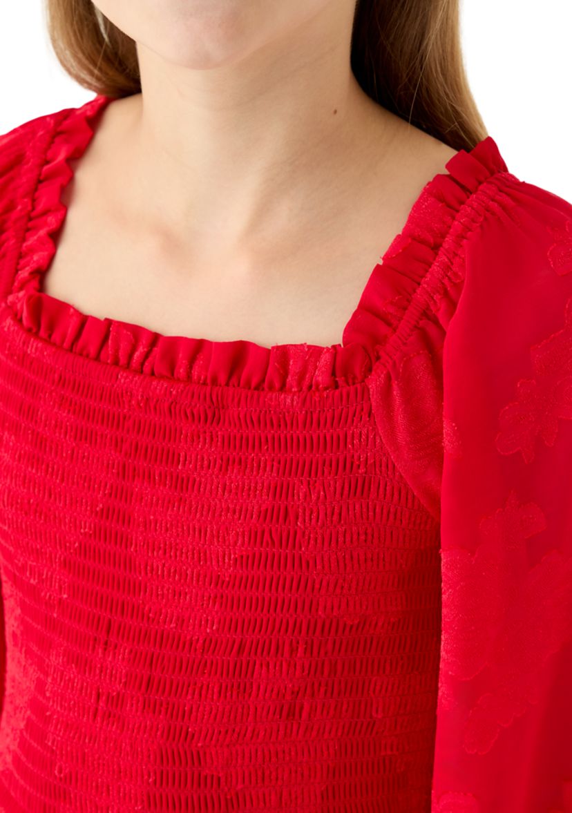 Girls 7-16  Burnout Maxi Dress