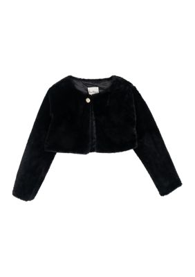 Rare Editions Girls 7-16 Fur Shrug