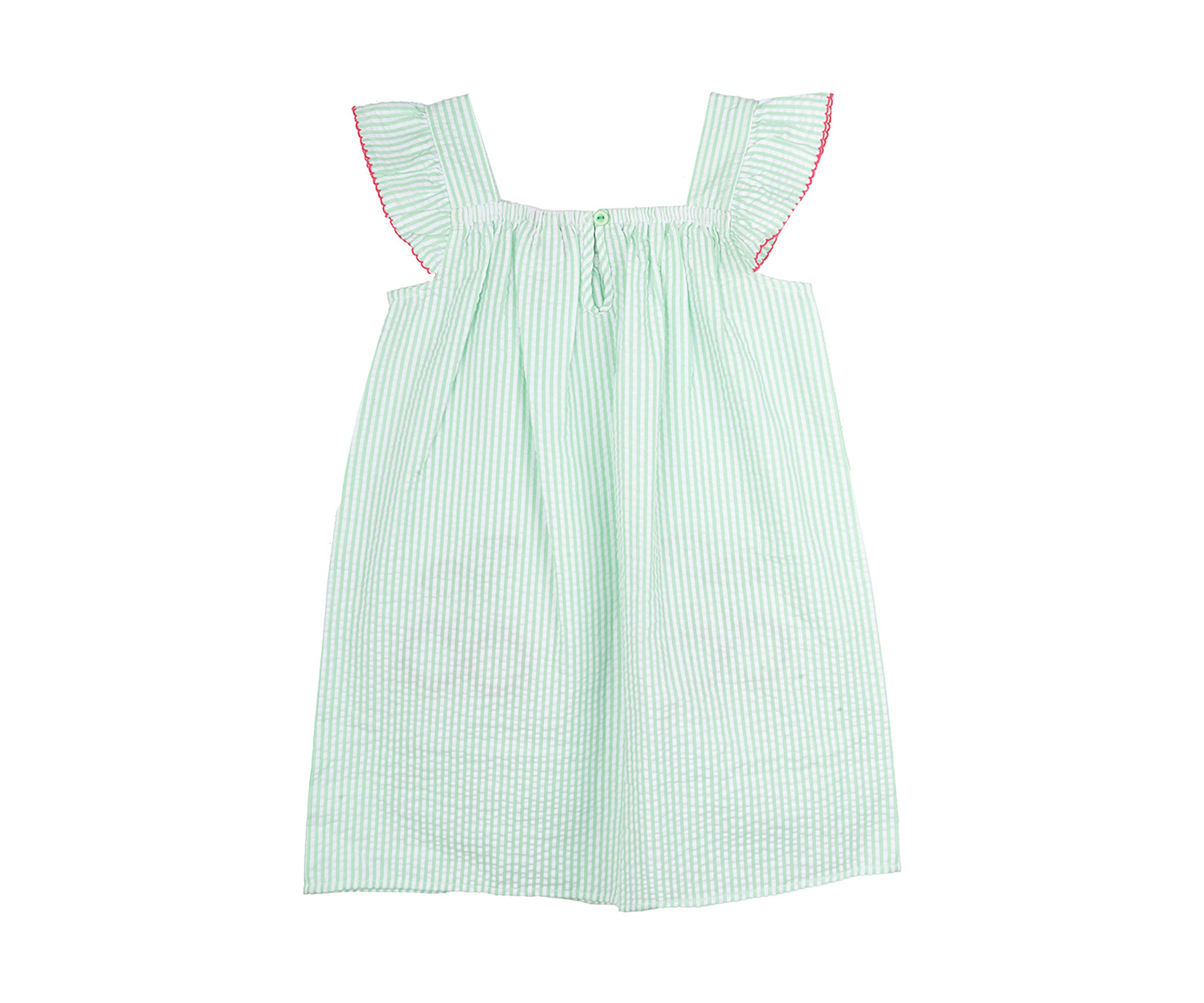 Girls 4-6x Cherry Seersucker Dress