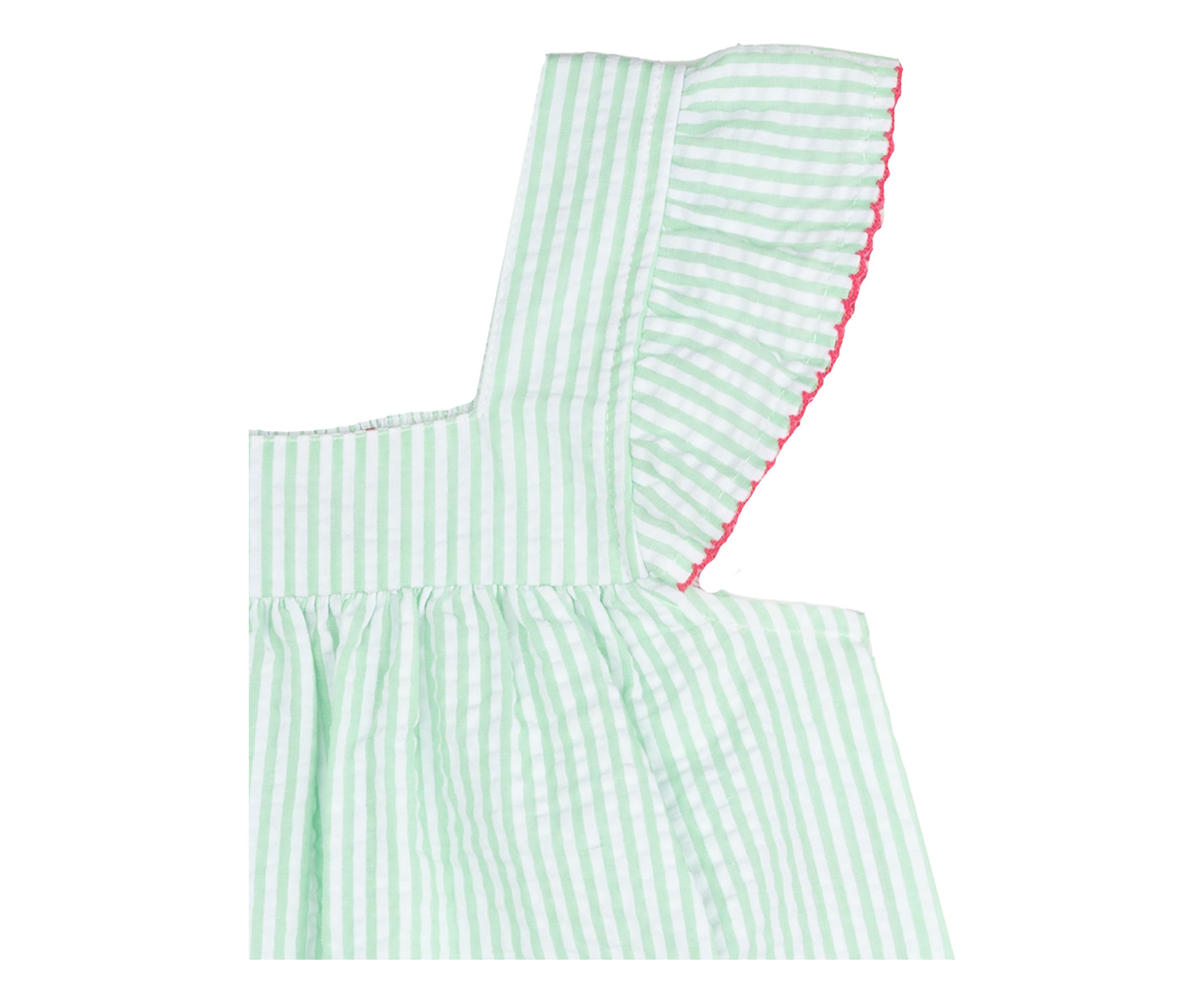 Girls 4-6x Cherry Seersucker Dress