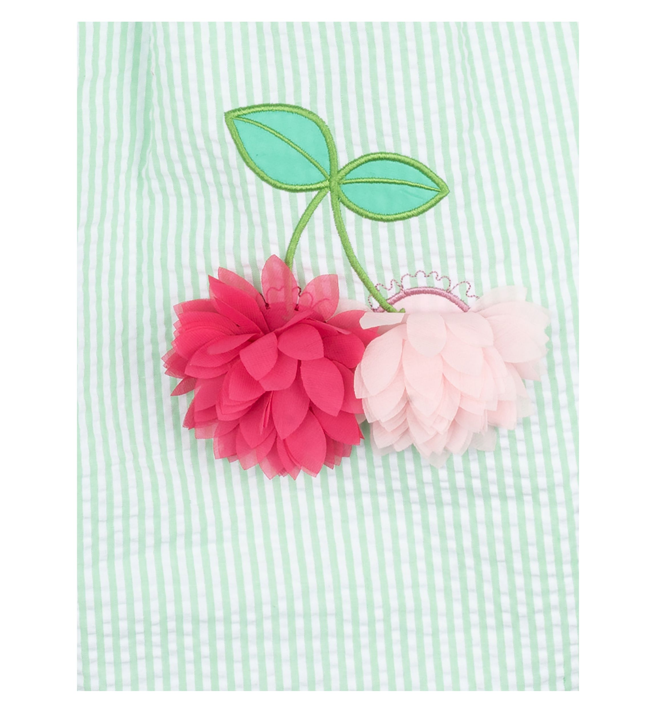 Girls 4-6x Cherry Seersucker Dress