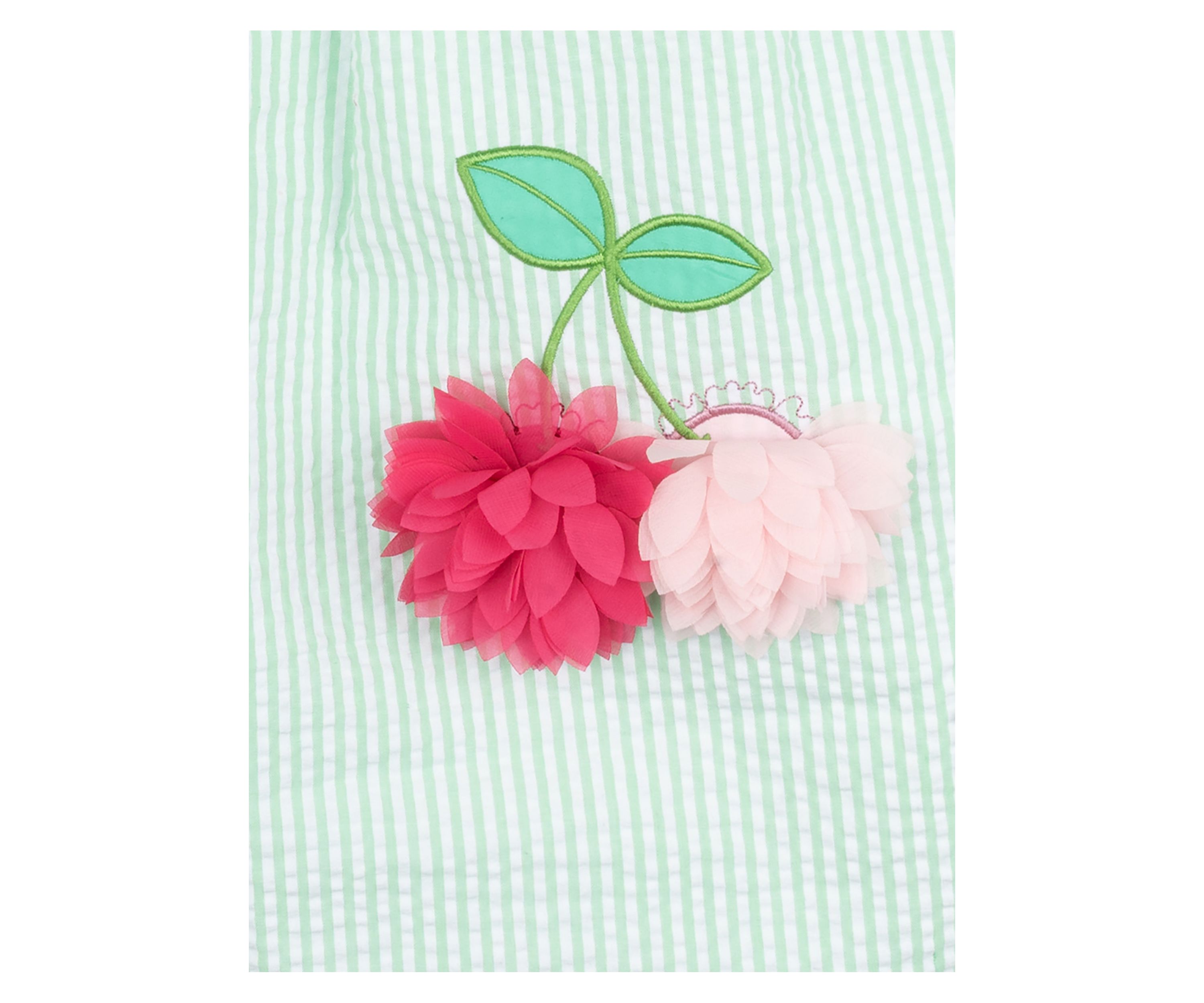 Girls 4-6x Cherry Seersucker Dress