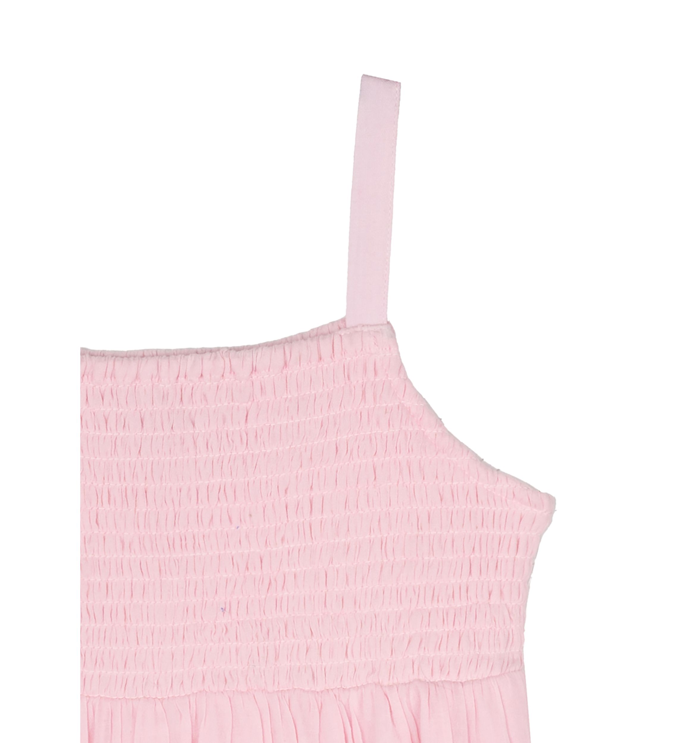 Girls 4-6x Dip Dye Tiered Gauze Maxi Dress
