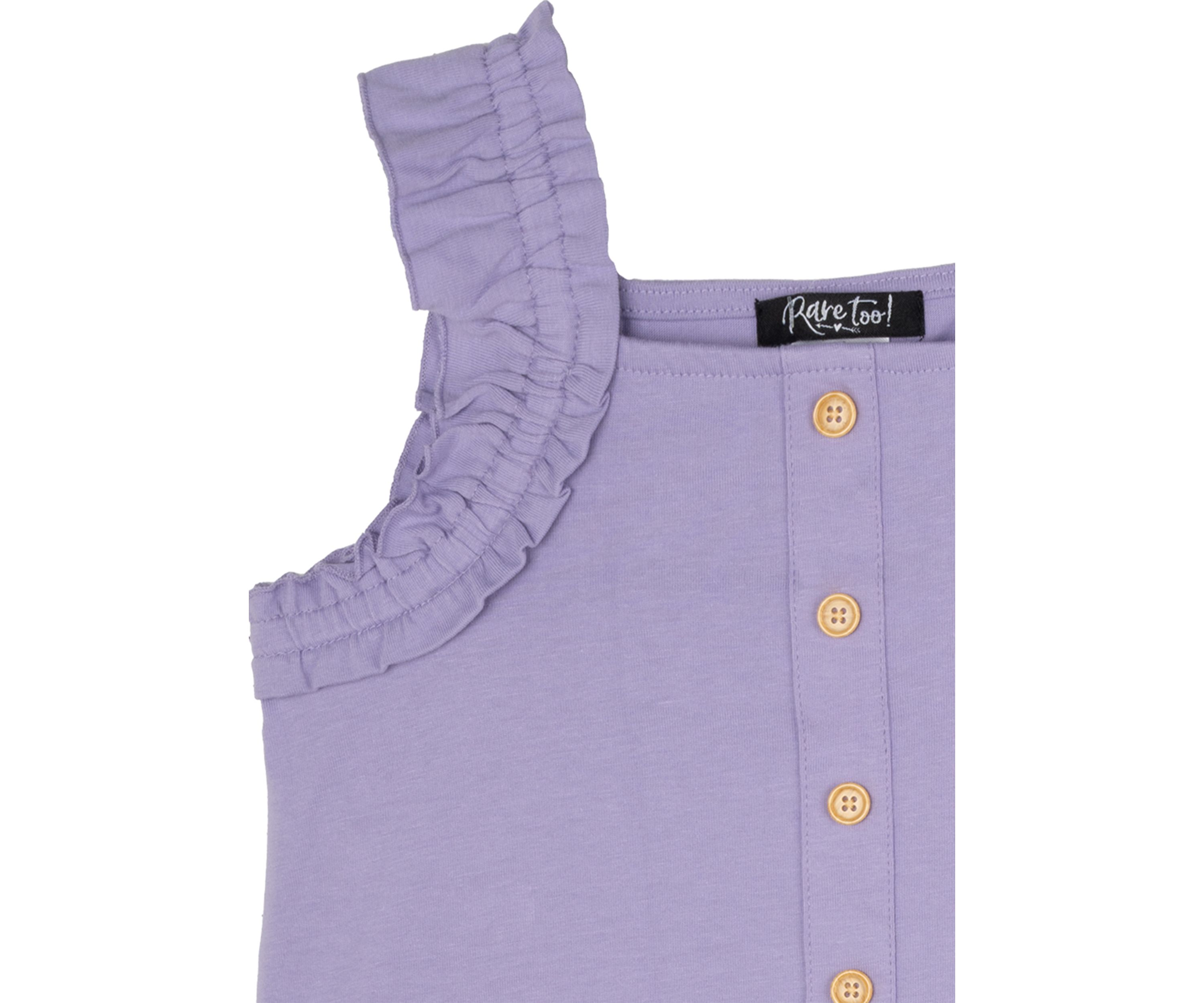 Girls 4-6x Cotton Blend Tank and Short Set 