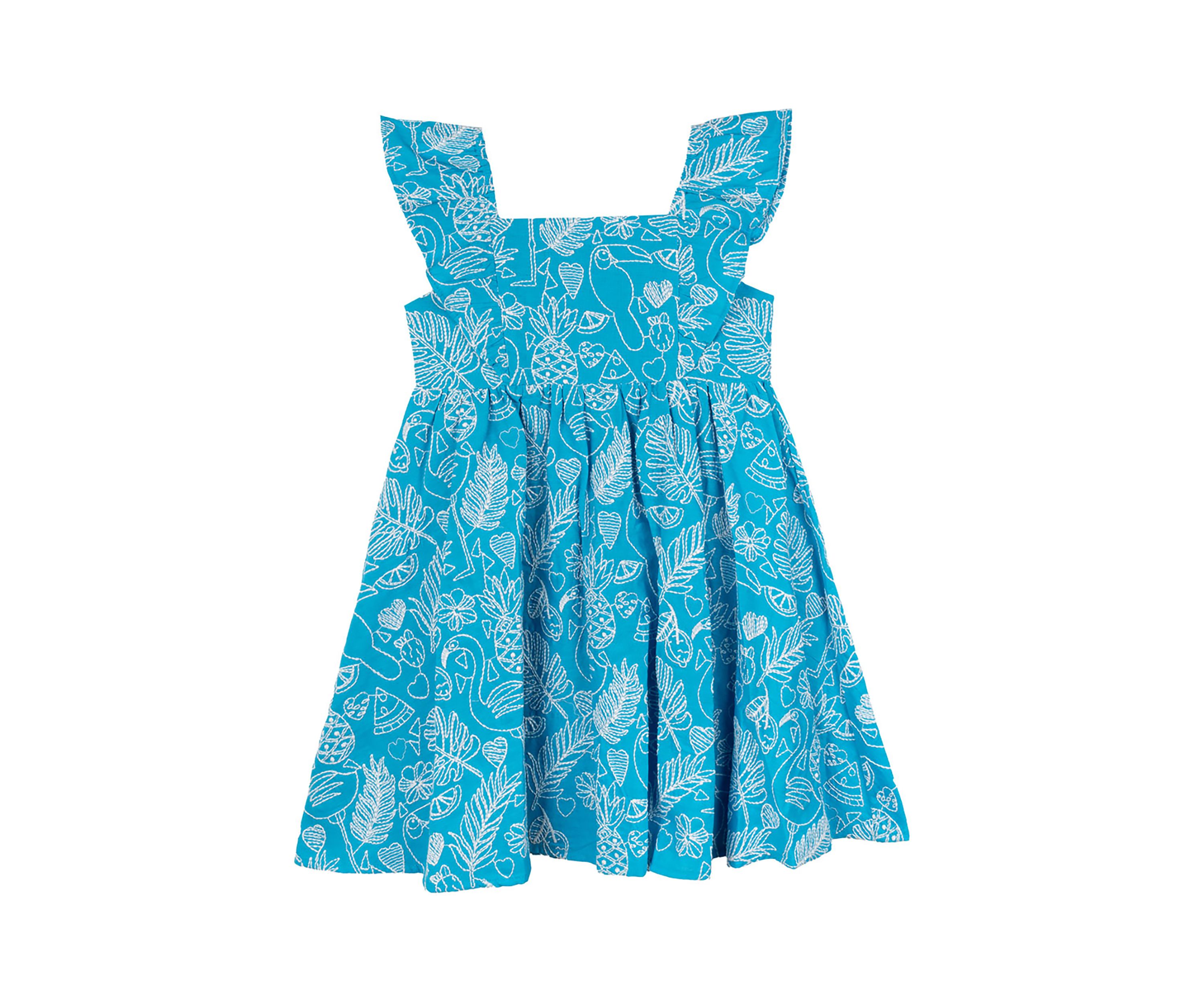 Girls 4-6x Printed Dress