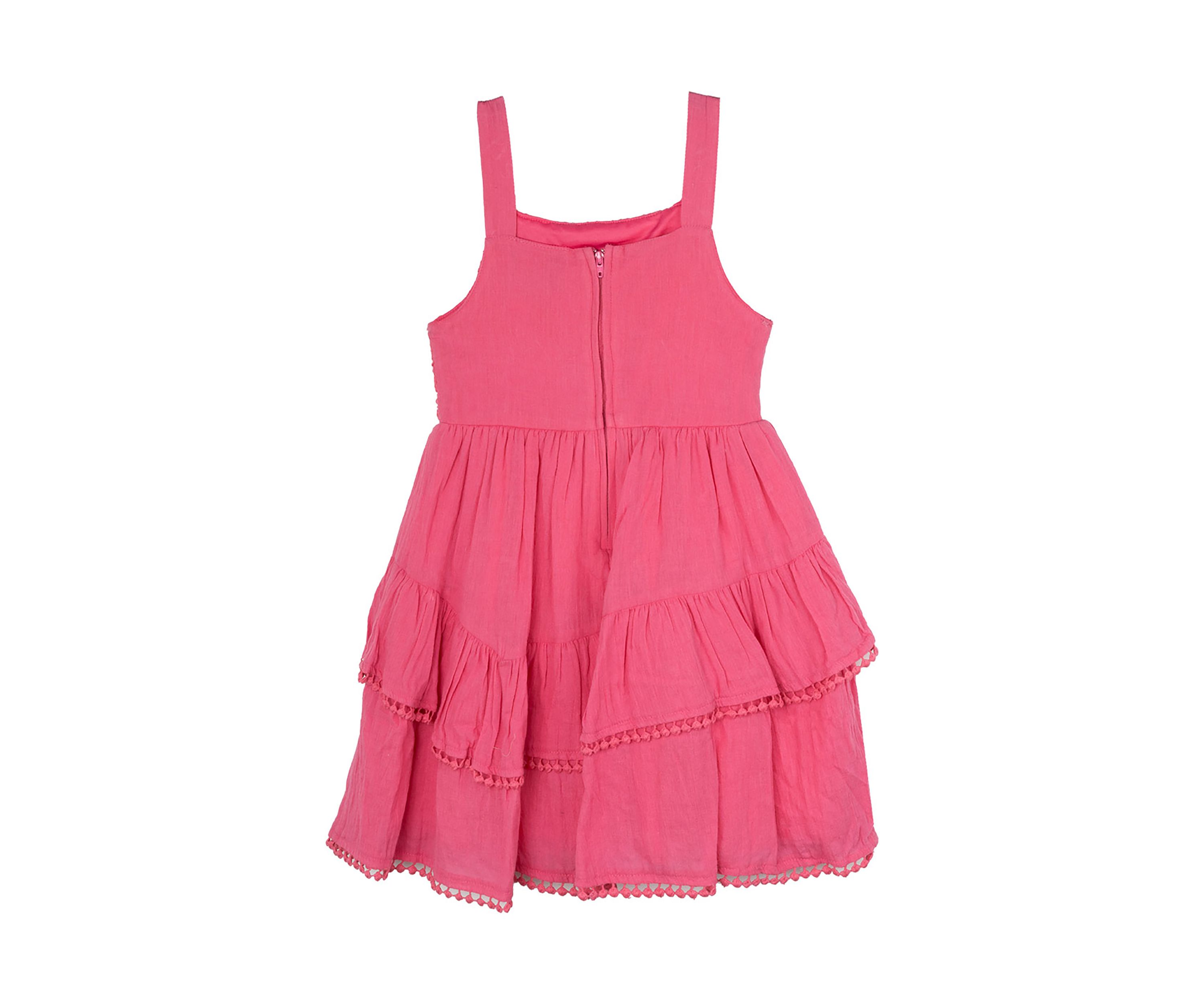 Girls 4-6x Crochet Lace Bodice Dress