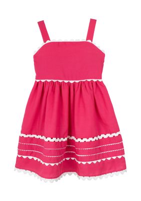 Rare Editions Girls 4-6x Striped Dress