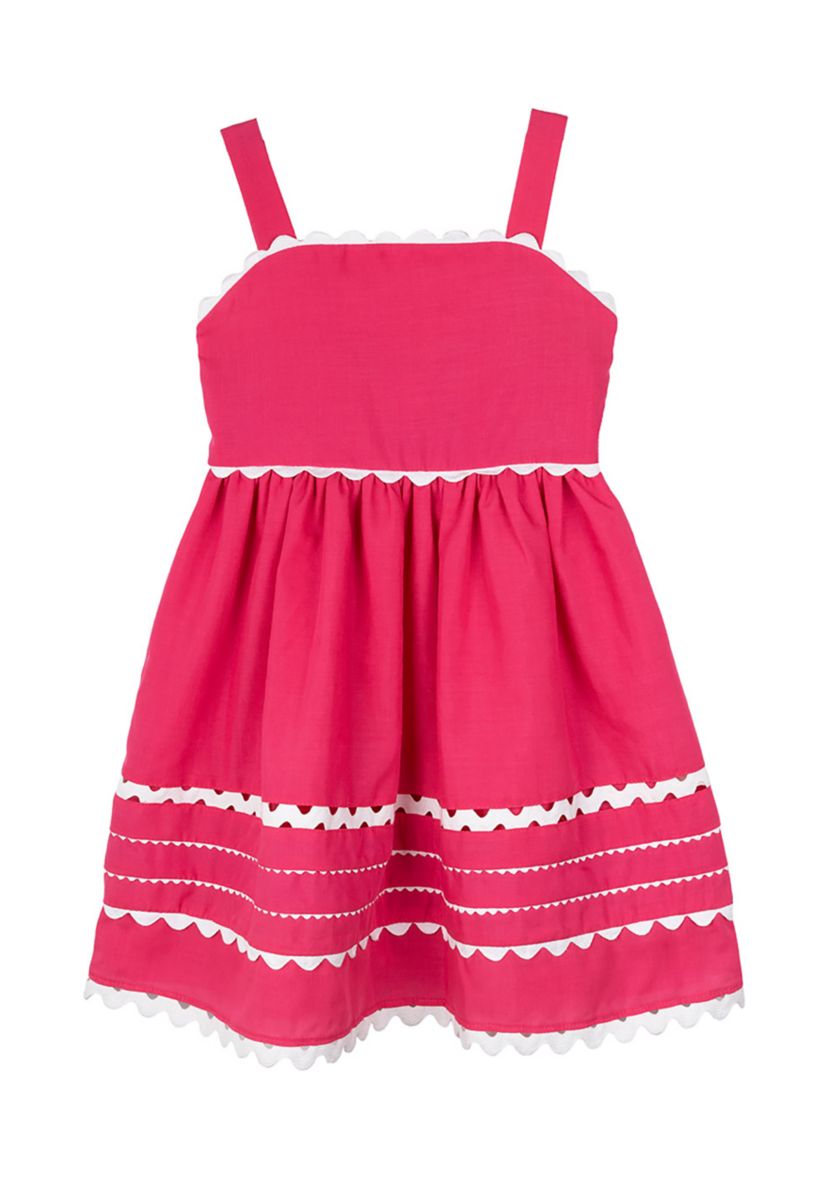 Girls 4-6x Striped Dress