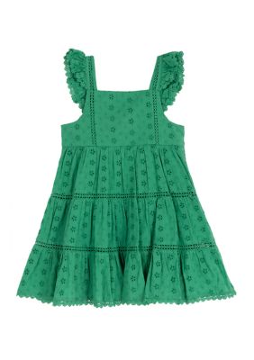 Rare Editions Girls 4-6 Floral Eyelet Set