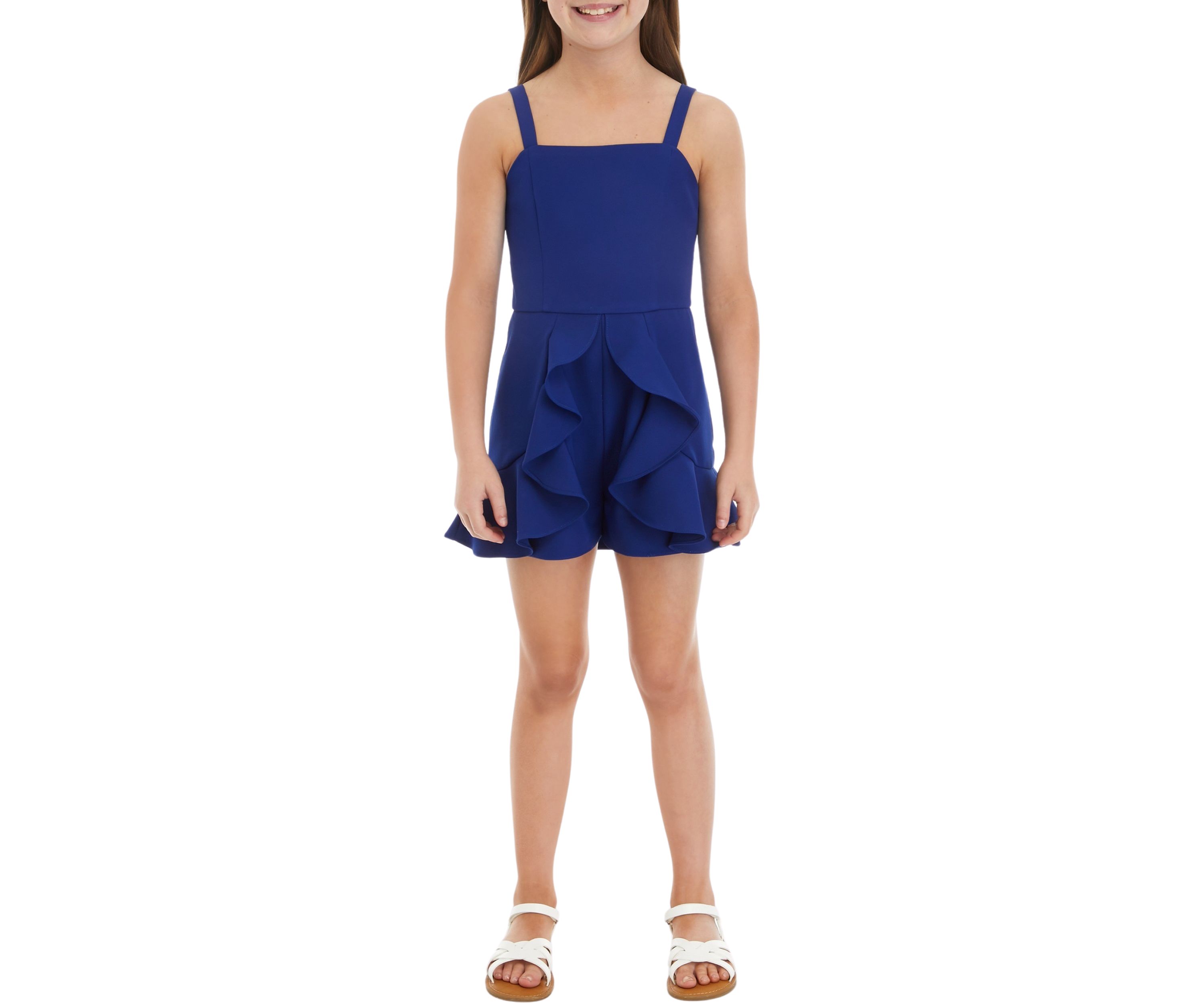 Girls 7-16 Ruffle Romper