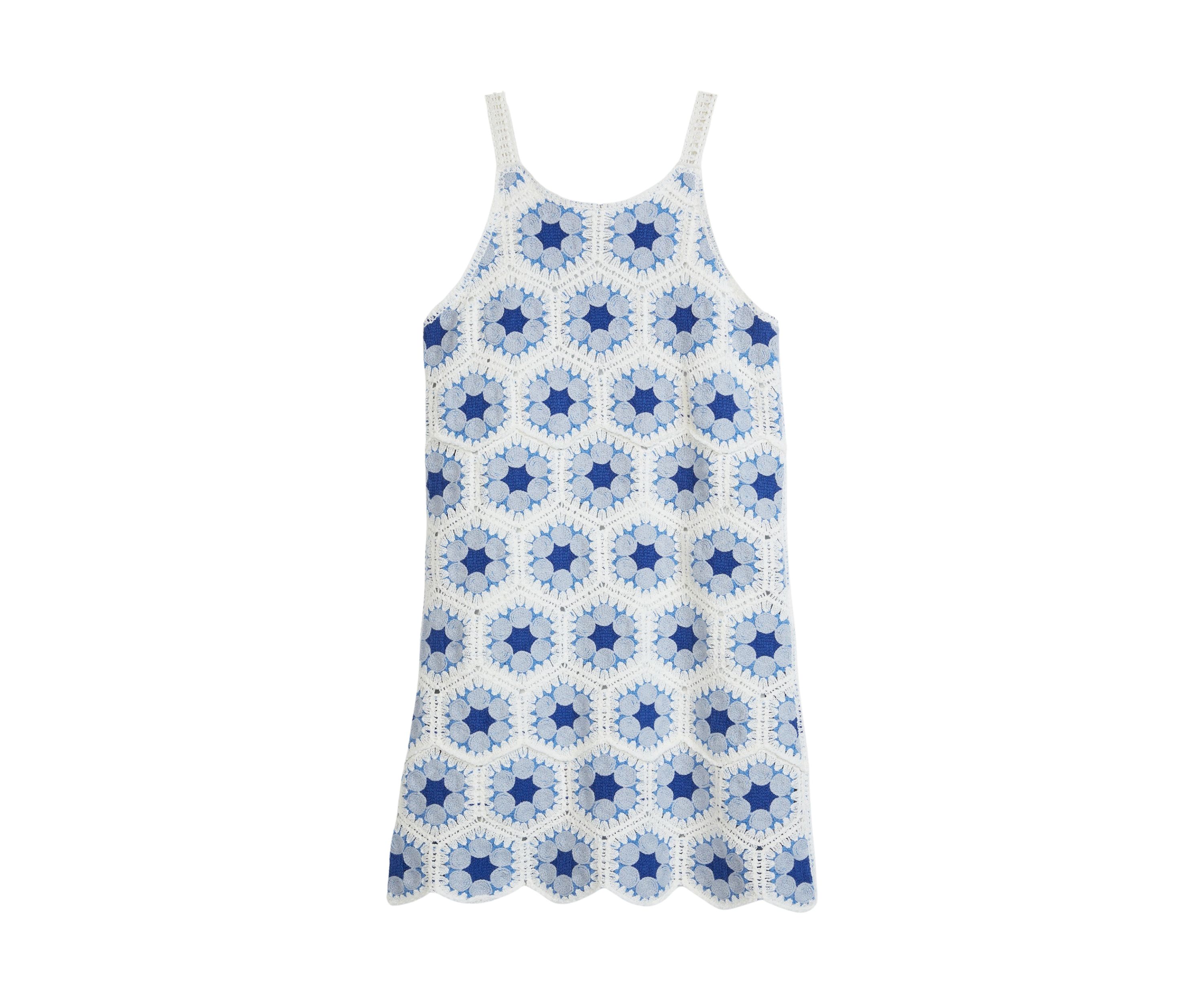Girls 7-16  Crochet Mini Dress