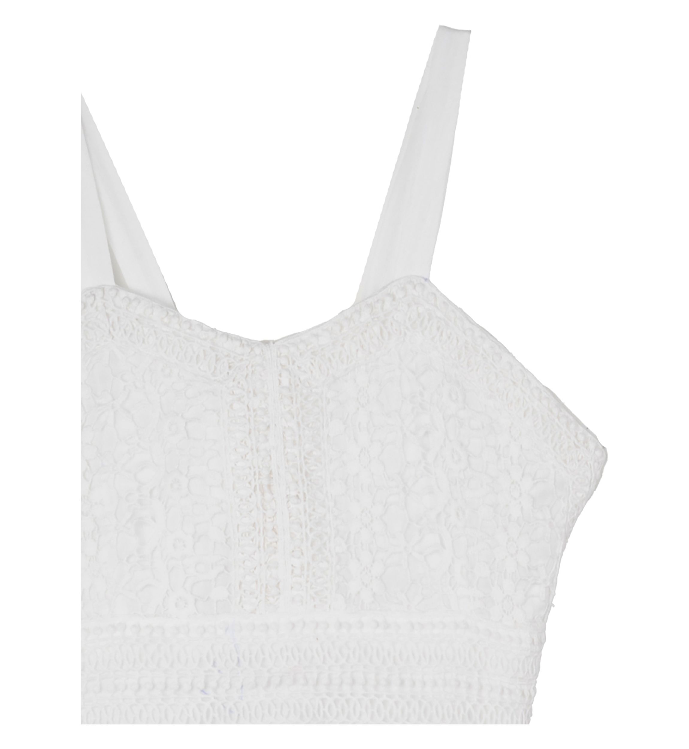 Girls 7-16 Crochet Tie Back Maxi Dress