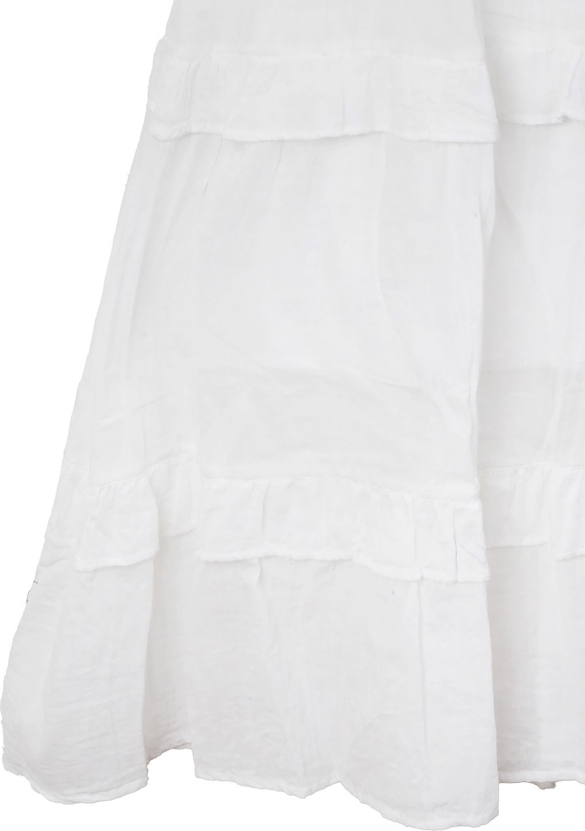 Girls 7-16 Crochet Tie Back Maxi Dress