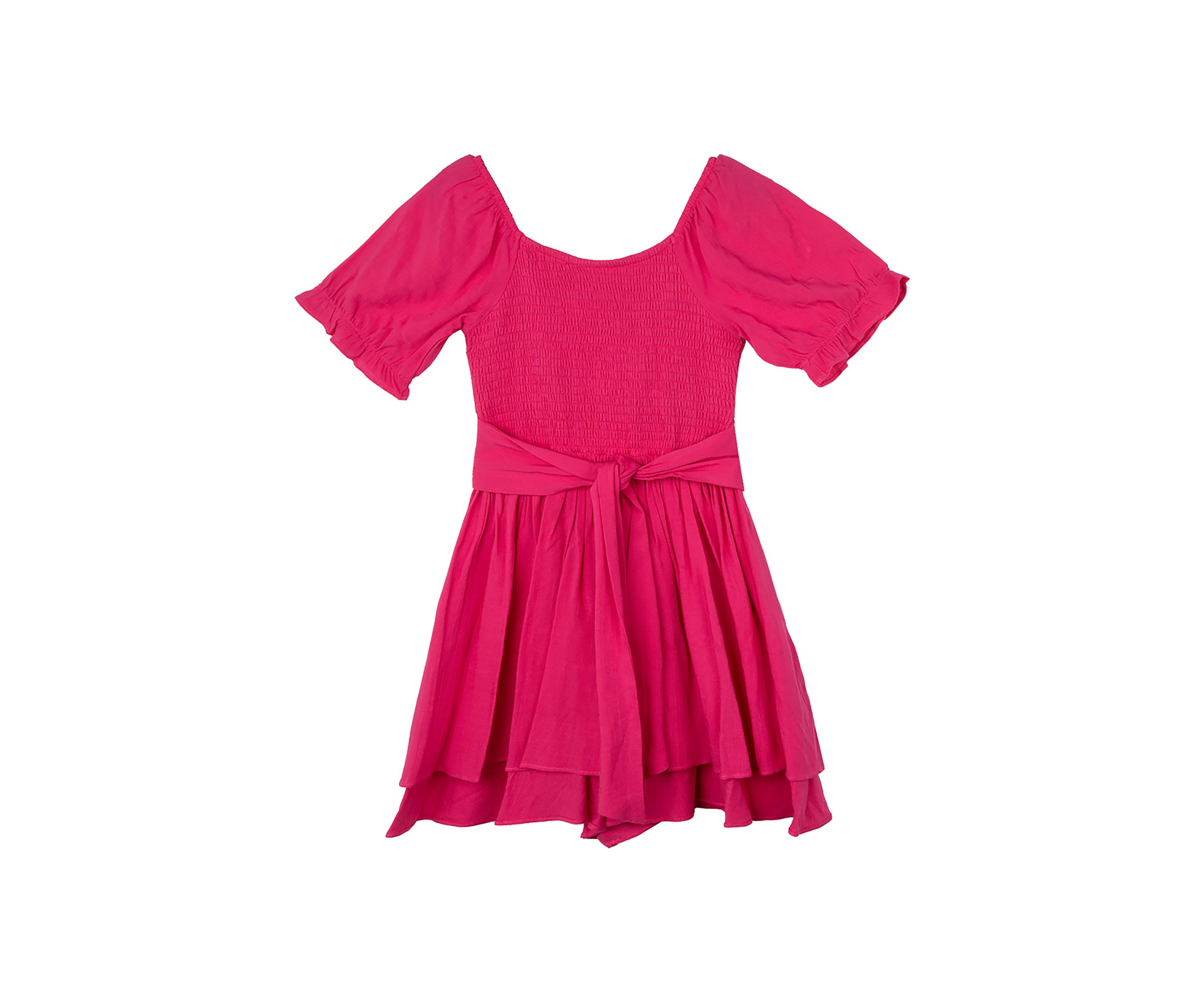 Girls 7-16 Ruched Romper 