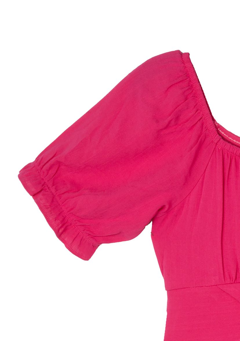 Girls 7-16 Ruched Romper 