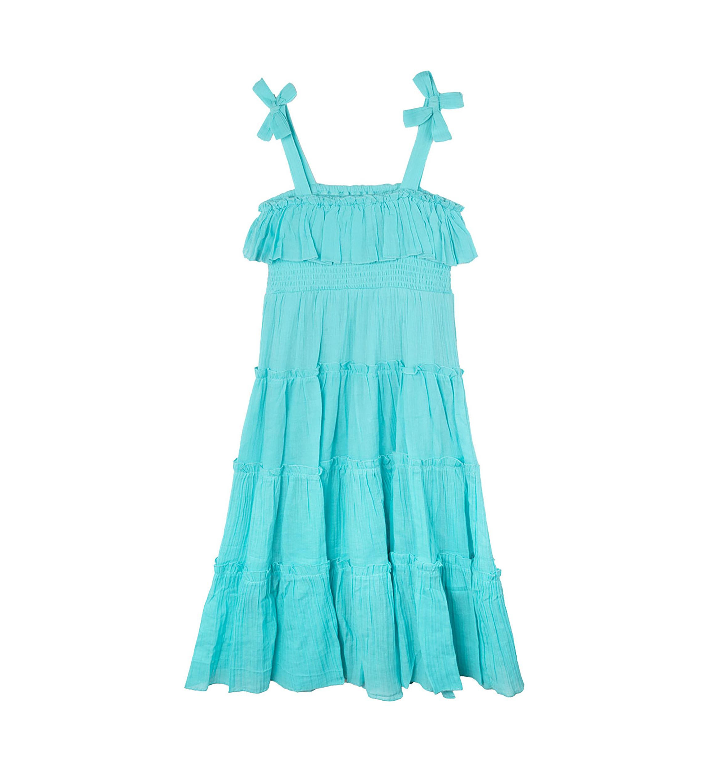 Girls 7-16 Sleeveless Tie Strap Maxi Dress