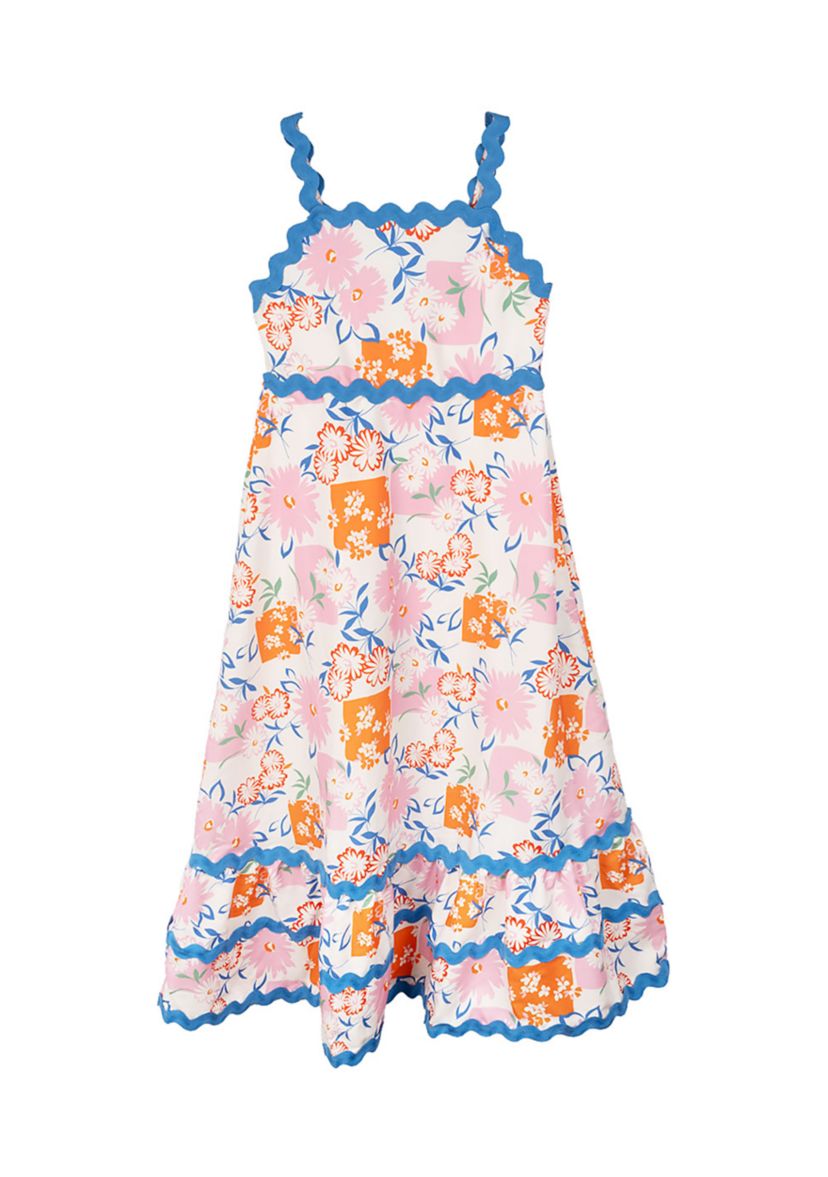 Girls 7-16 Printed Maxi Dress