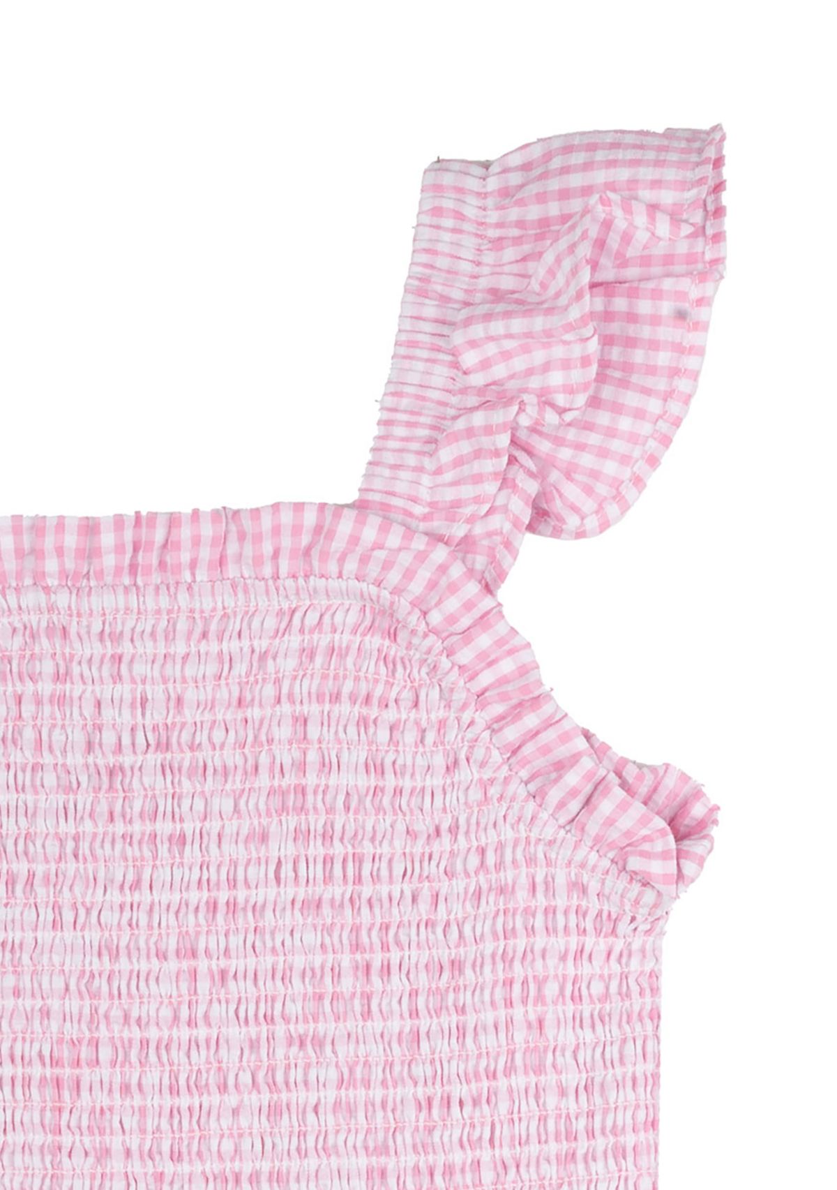 Girls 7-16 Gingham Top and Skort Set