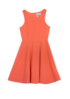 Tween Diva Girls 7-16 Cage Back Skater Dress | belk