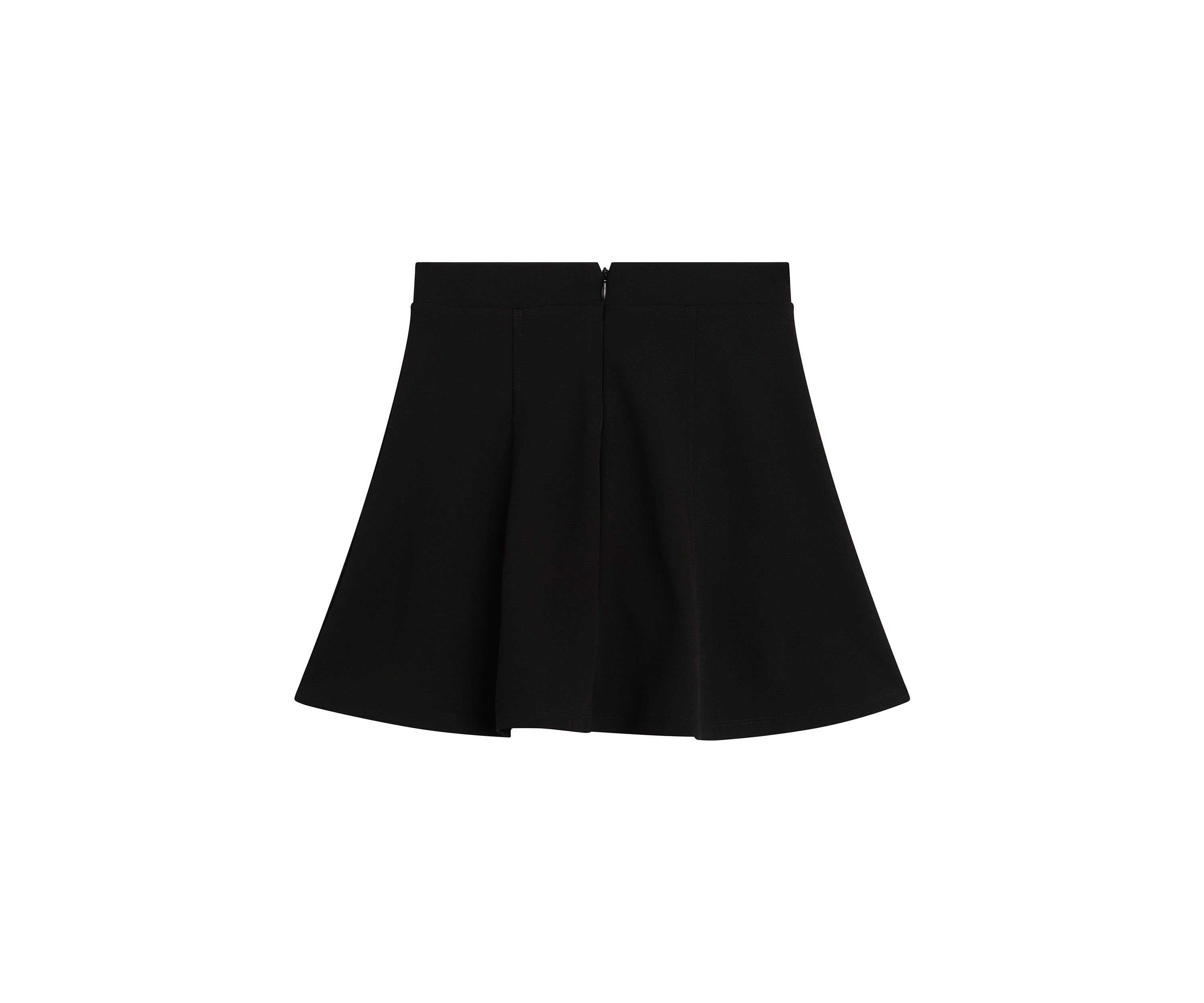 Girls 7-16 Scuba Crepe Skirt
