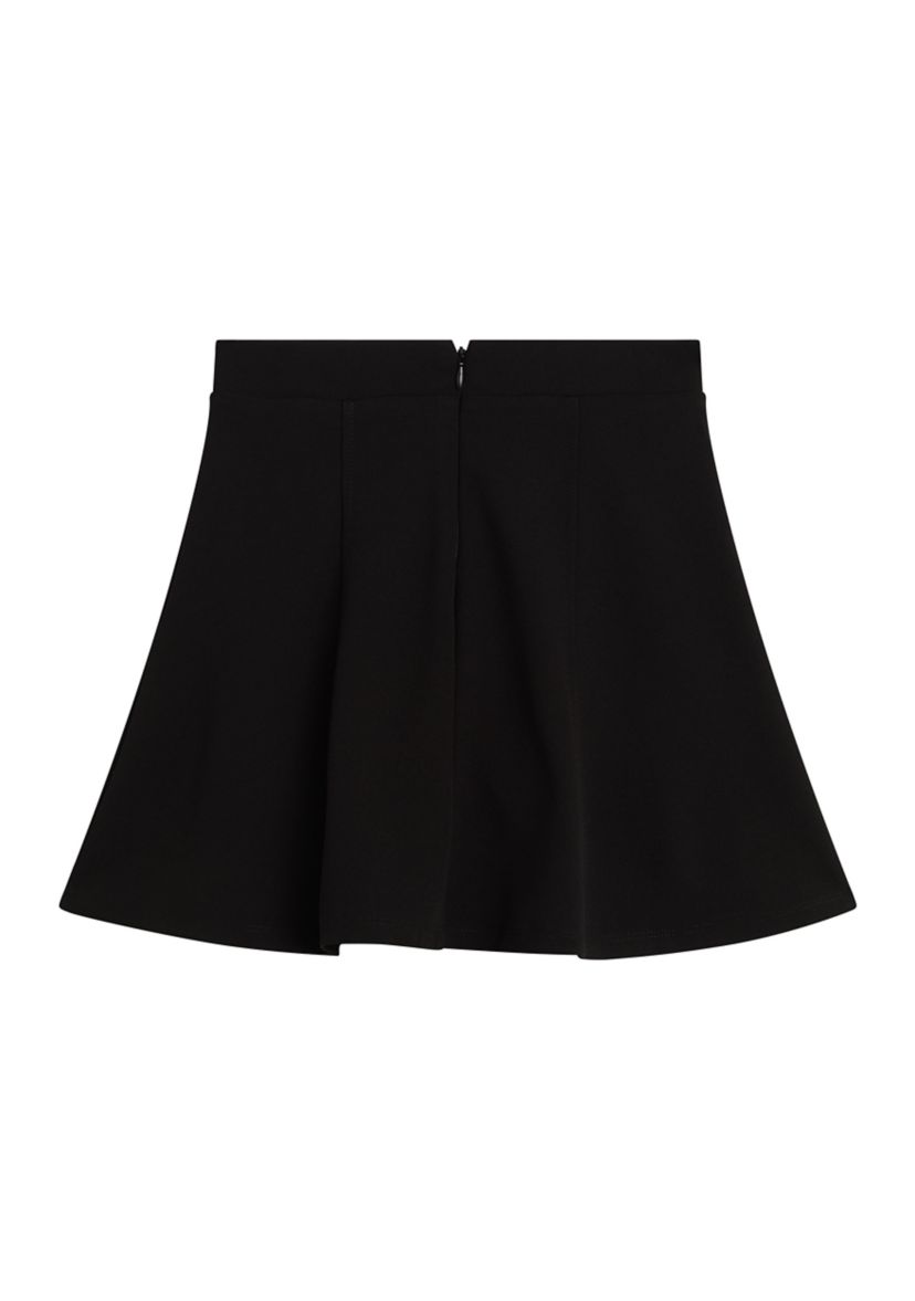 Girls 7-16 Scuba Crepe Skirt