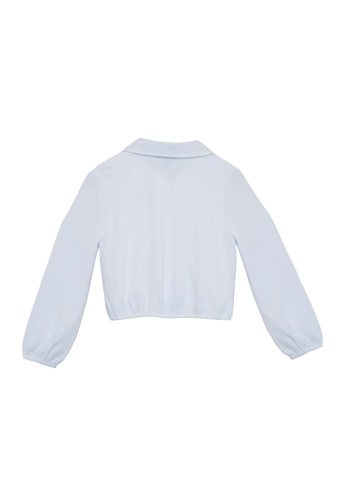 Girls 7-16 White Woven Top