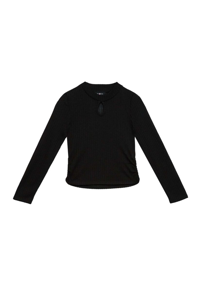 Girls 7-16 Mock Neck Top