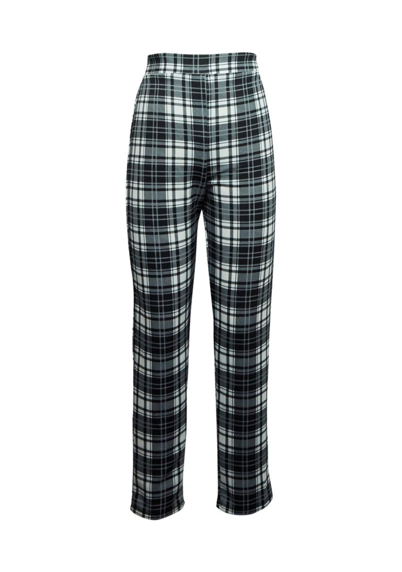 Girls 7-16 Plaid Pull On Pants