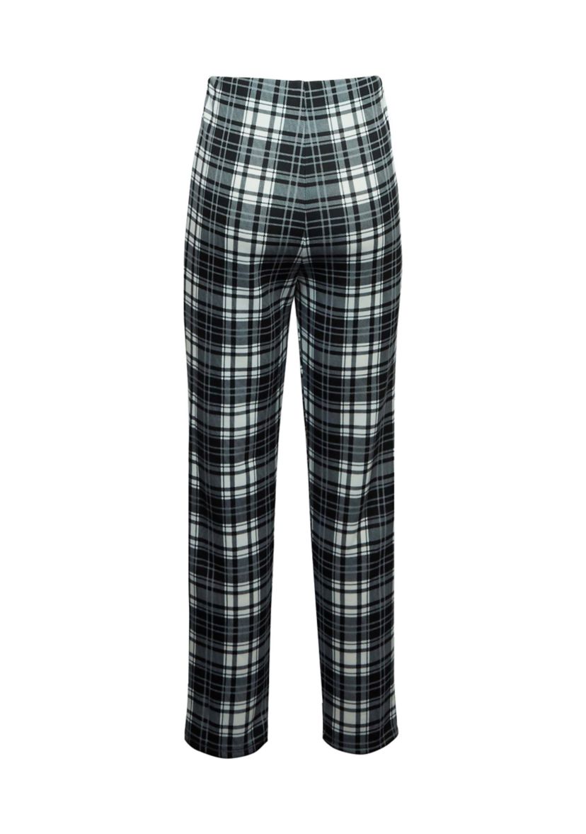 Girls 7-16 Plaid Pull On Pants