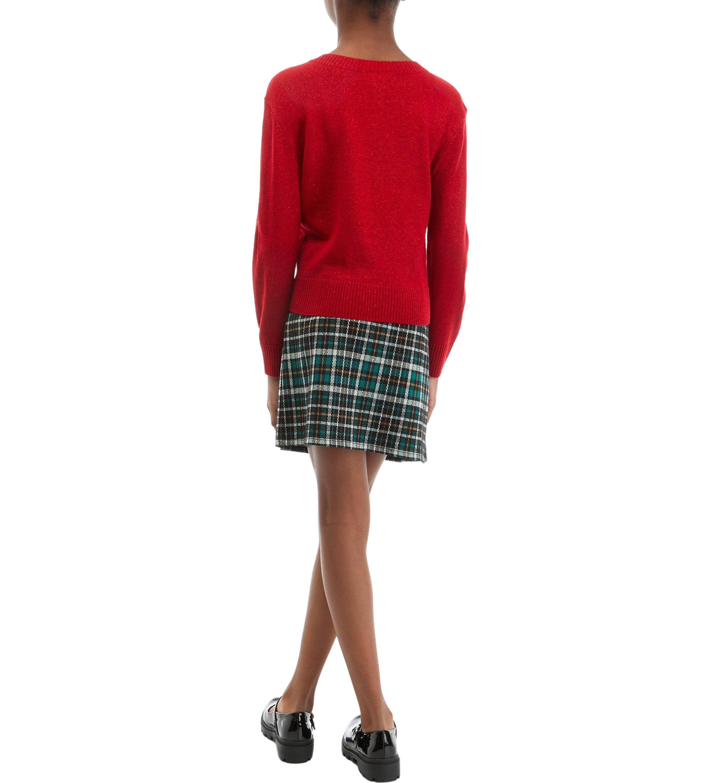 Girls 7-16 Holiday Skirt Set