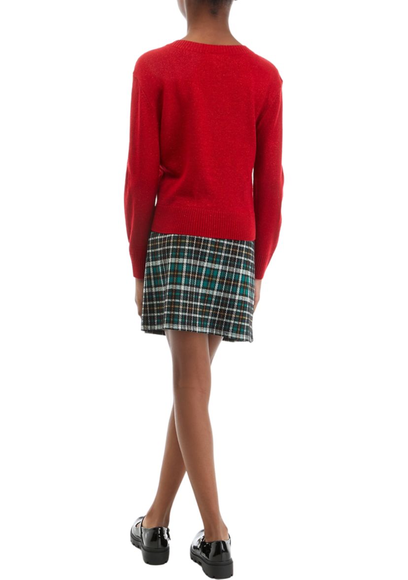Girls 7-16 Holiday Skirt Set