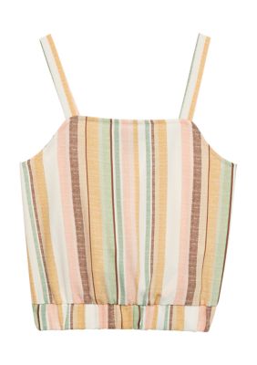 Amy Byer Girls 7-16 Striped Top, Large