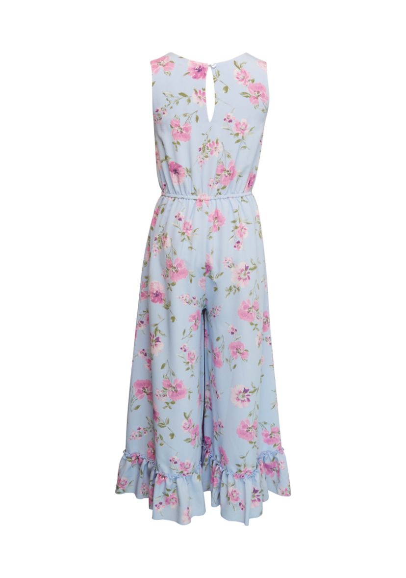Girls 7-17 Sleeveless Wide Leg Jumpsuit 