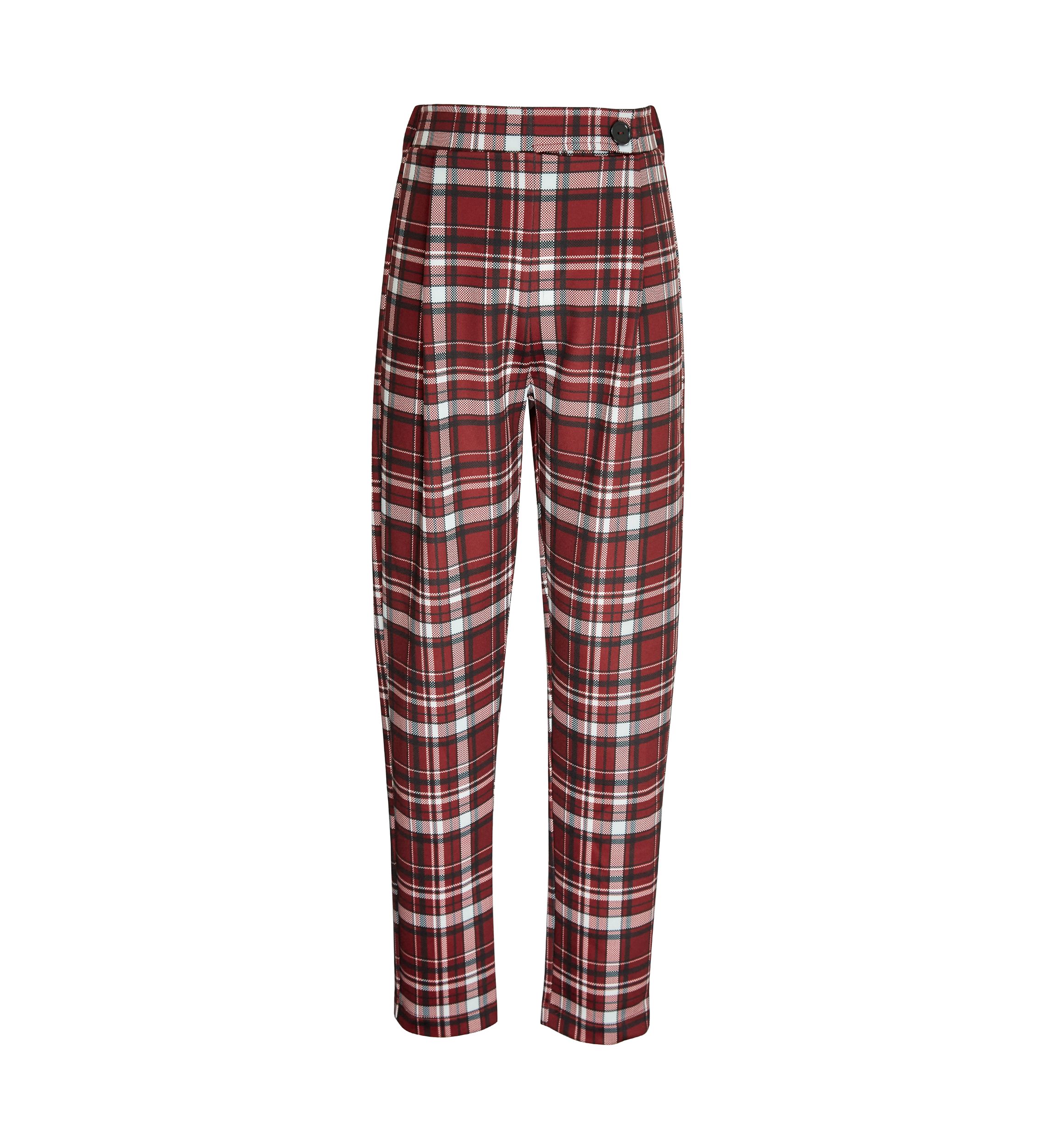 Girls 7-16 Plaid Pants