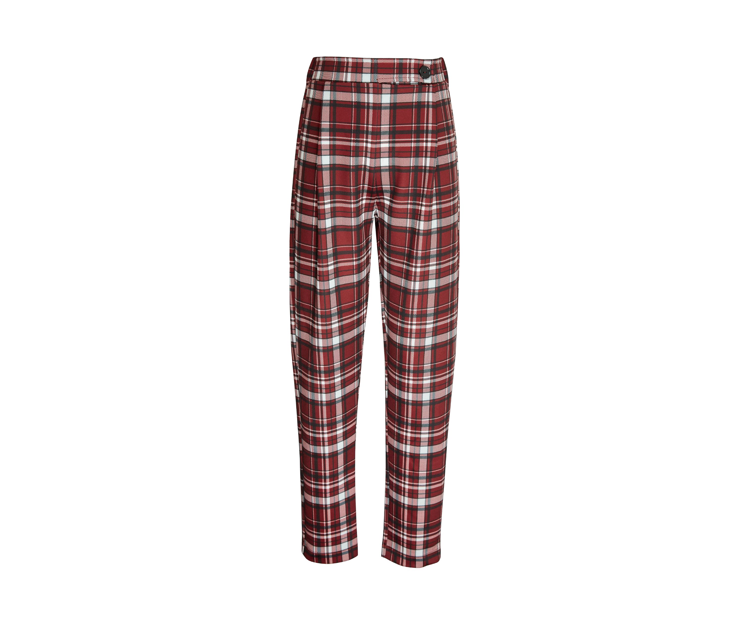 Girls 7-16 Plaid Pants