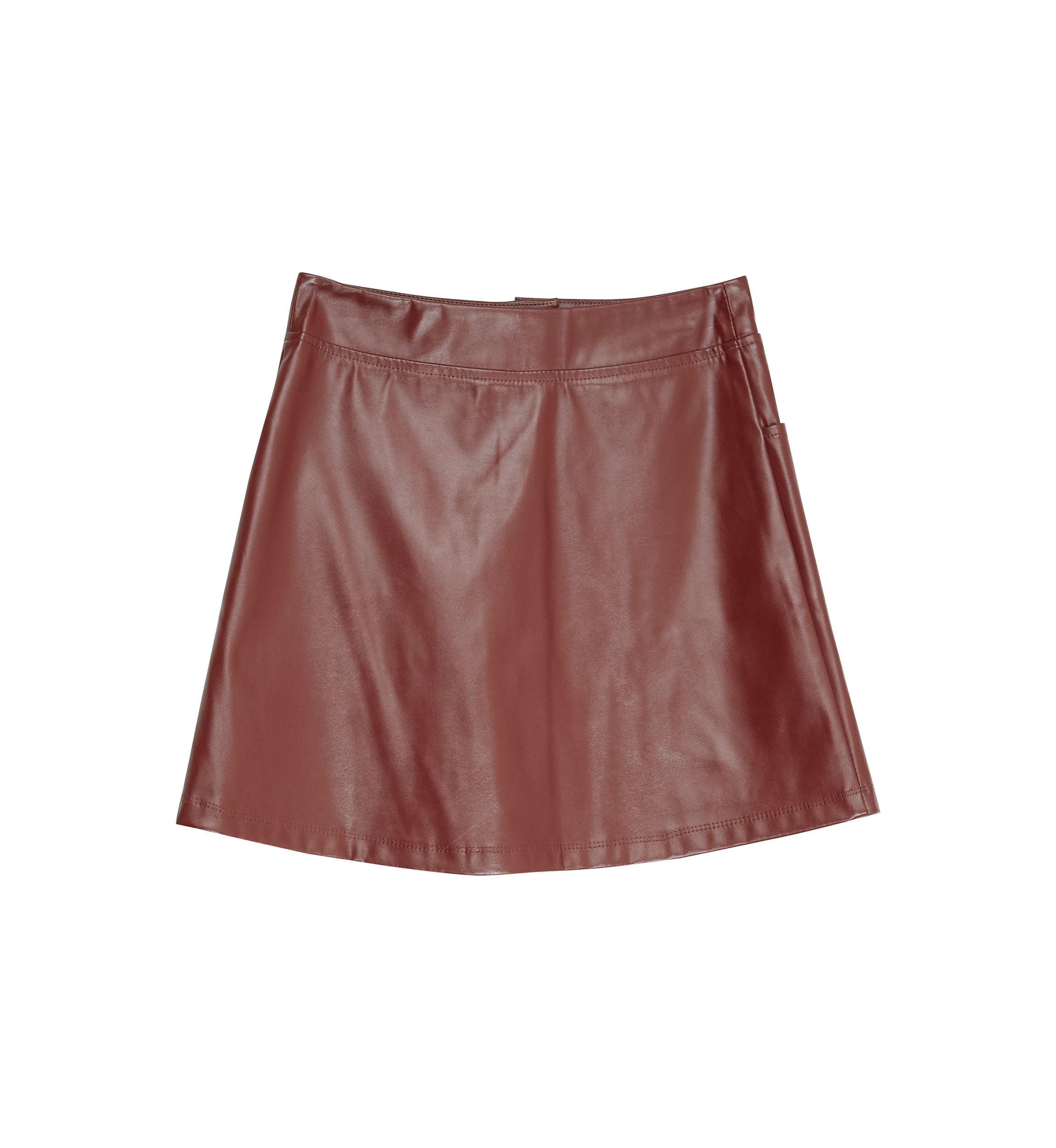 Girls 7-16 Pleather Skirt