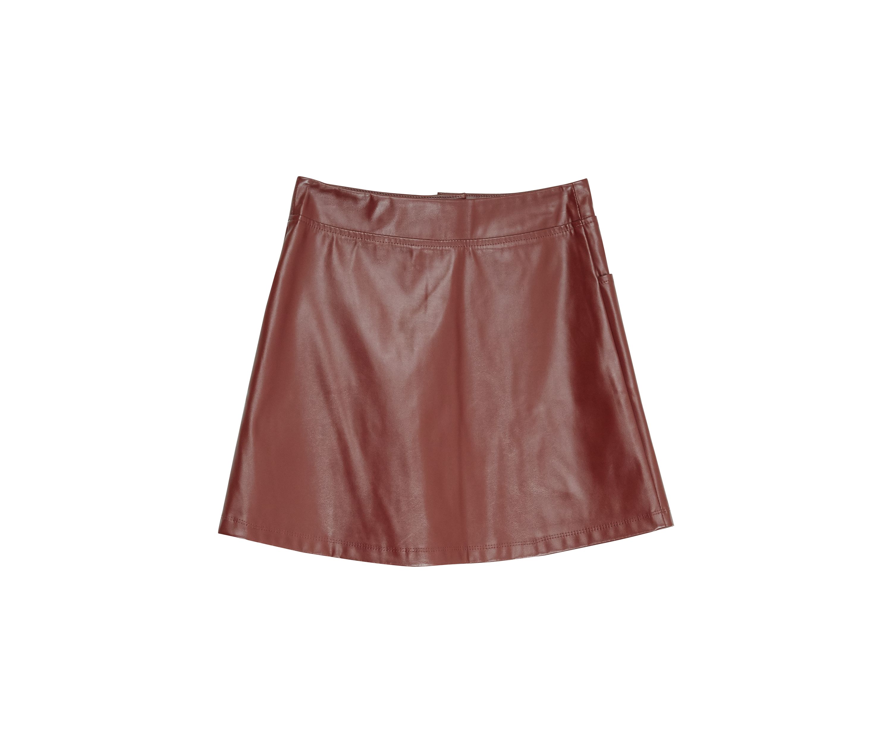 Girls 7-16 Pleather Skirt