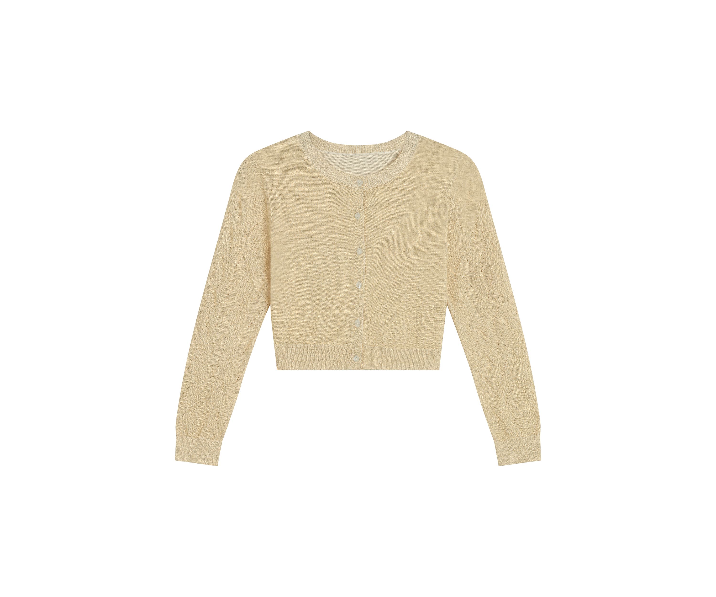 Girls 7-16 Metallic Cardigan