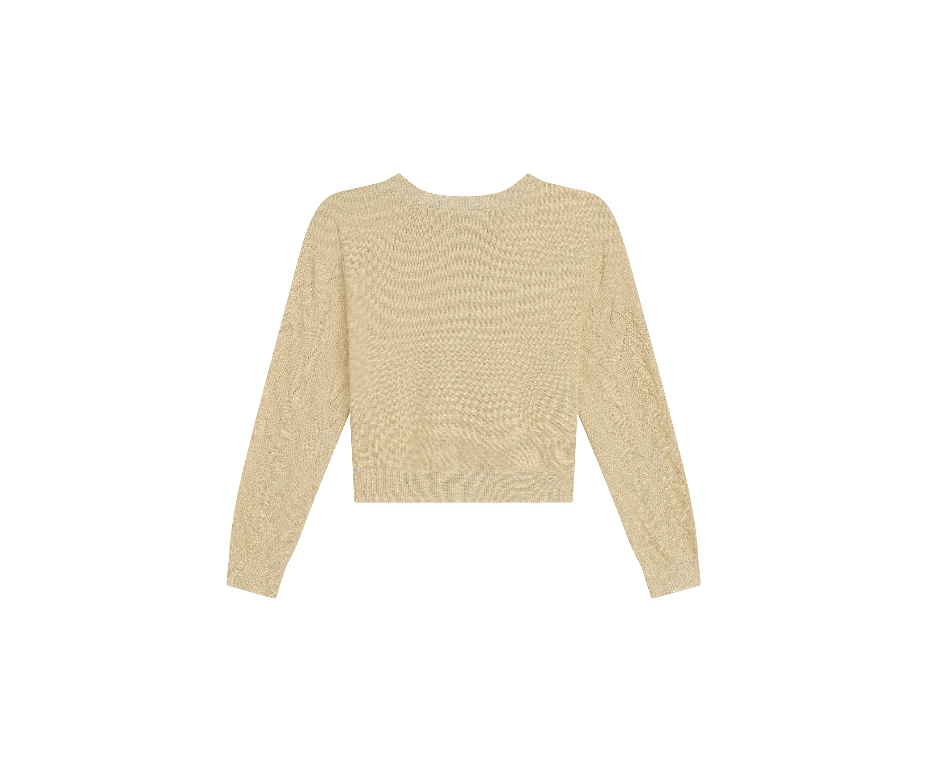 Girls 7-16 Metallic Cardigan