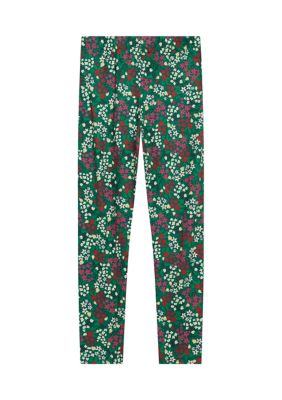 Crown & Ivy™ Girls 4-6x Yummy Floral Printed Knit Leggings