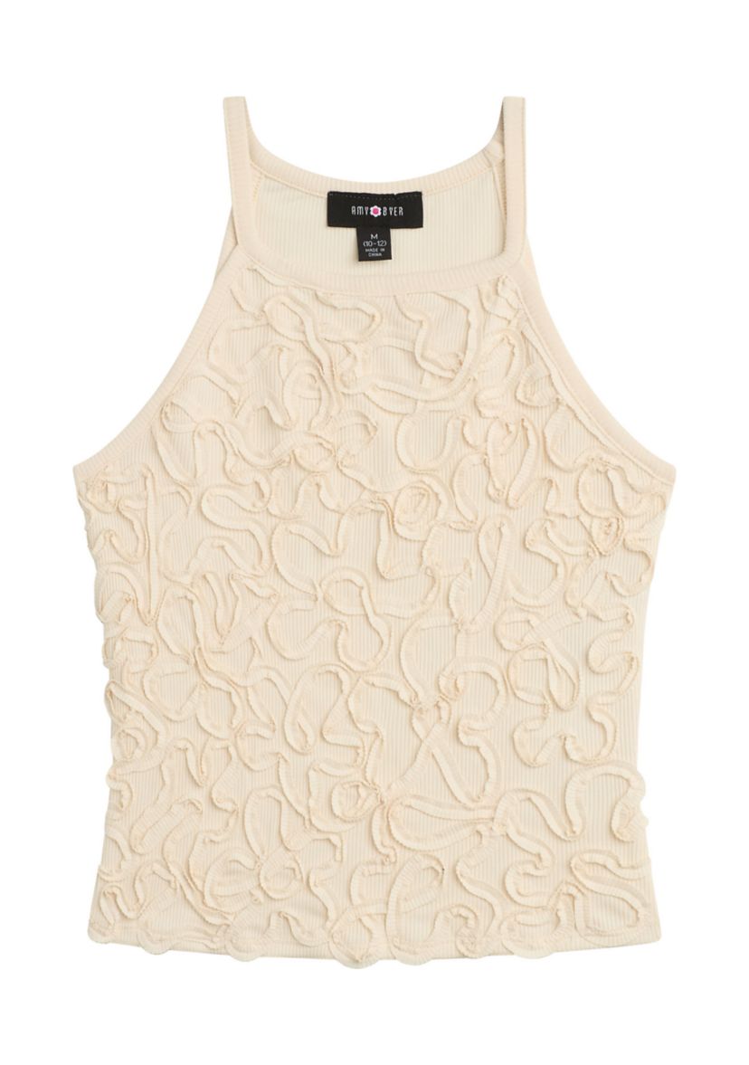 Girls 7-16 Cotton Blend Tank Top 