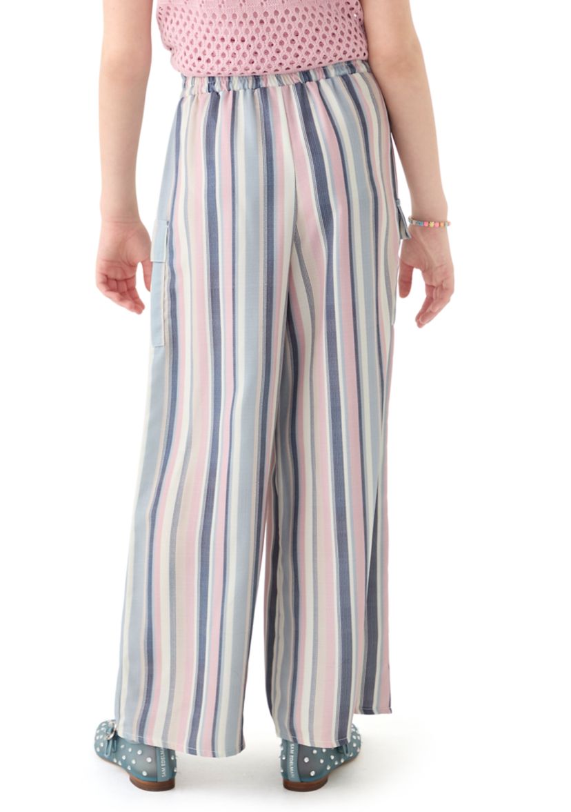 Girls 7-16 Stripe Cargo Pants