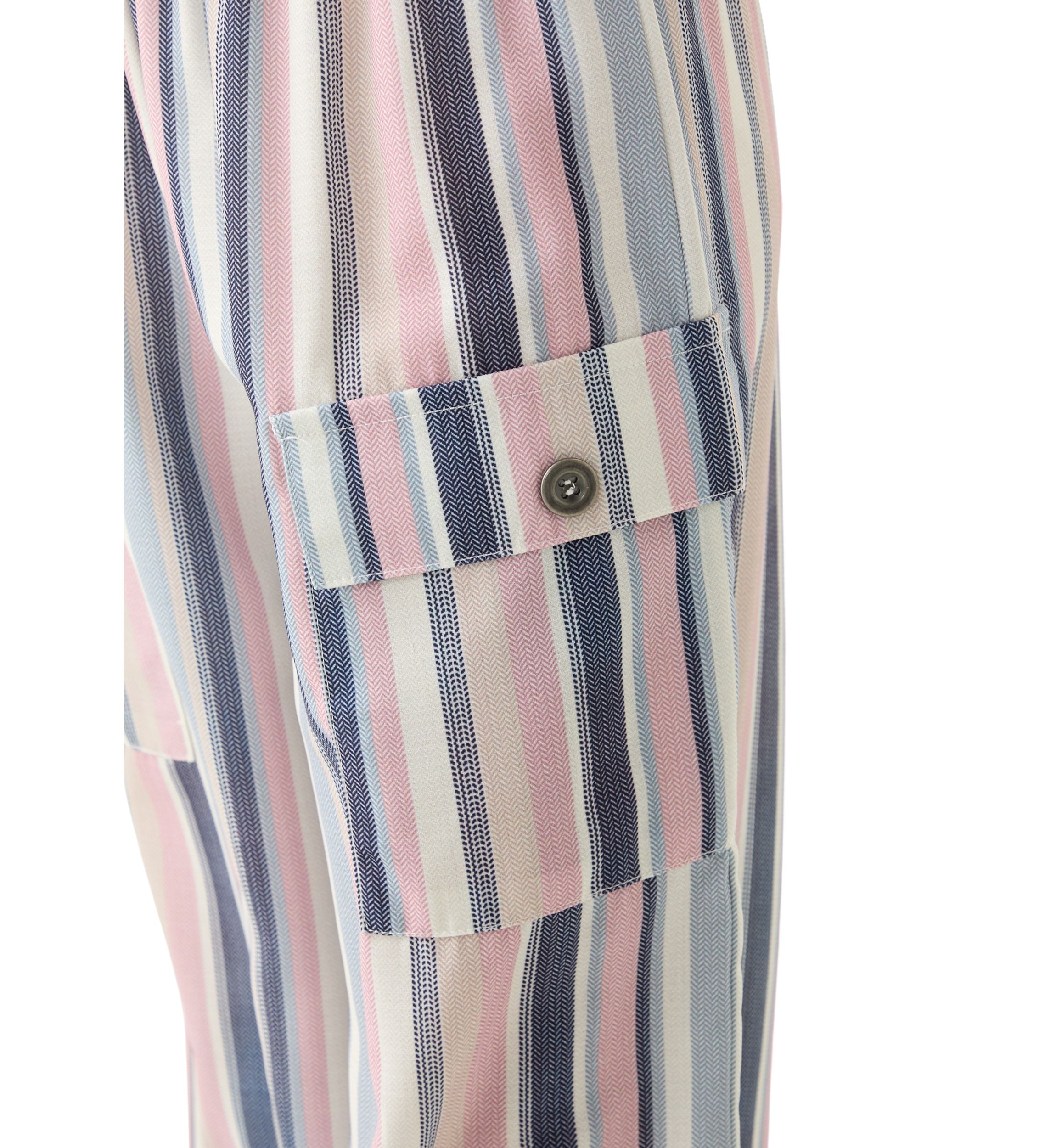 Girls 7-16 Stripe Cargo Pants